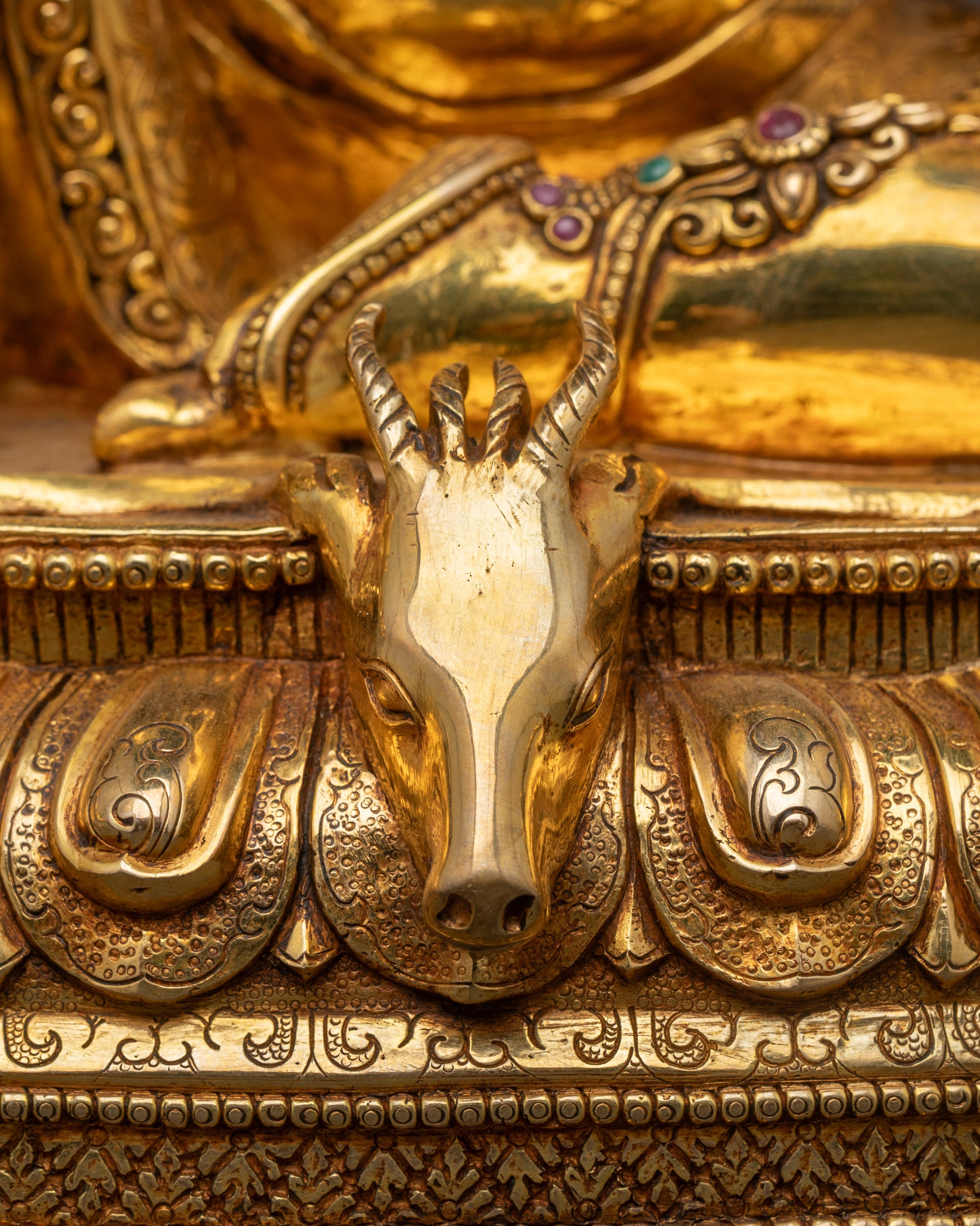 Mahasiddha Virupa Statue | Traditional Himalayan Buddhist Sage Sculpture