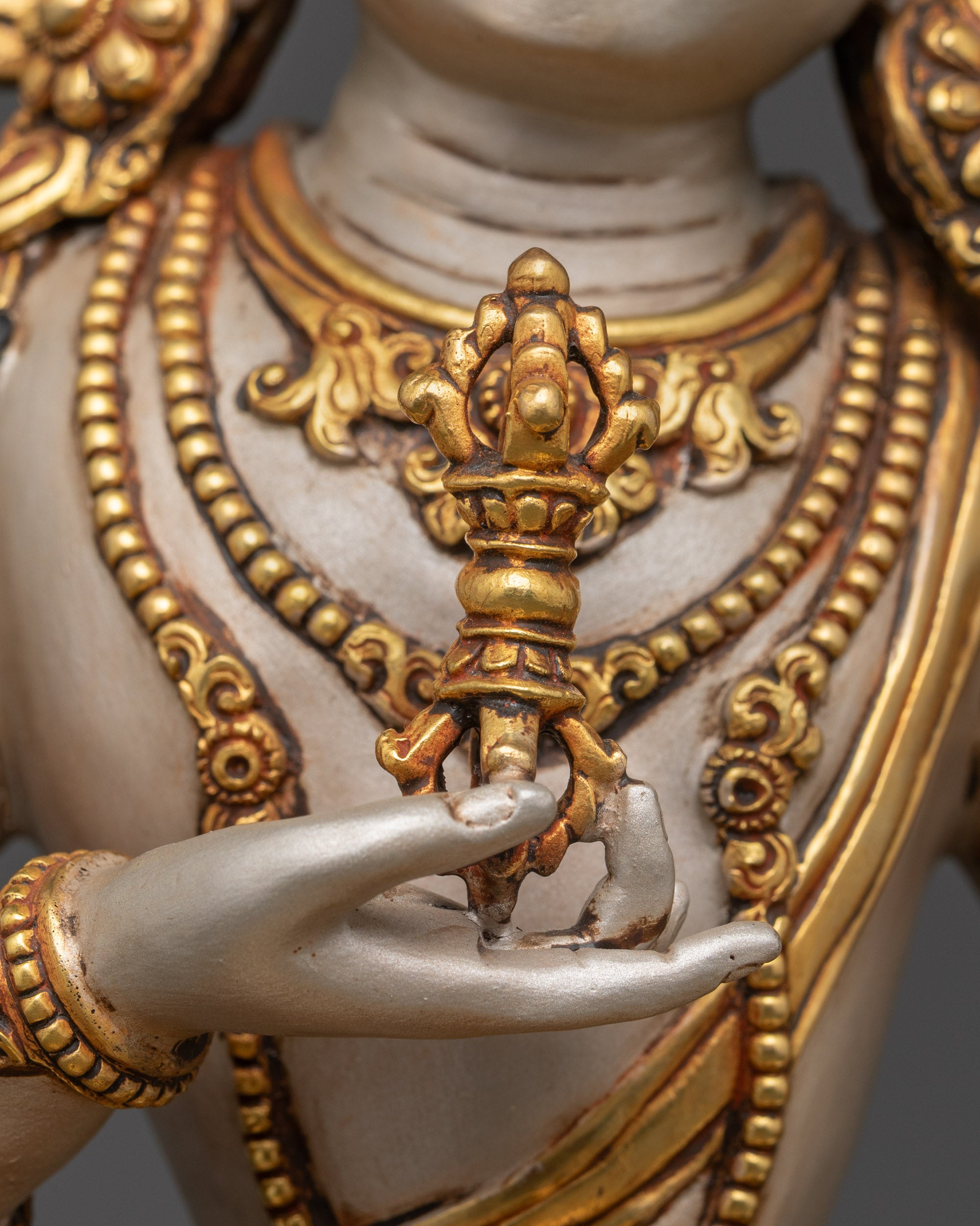 Artisan-Crafted Buddhist Dorje Sempa Statue | Vajrasattva Sculpture