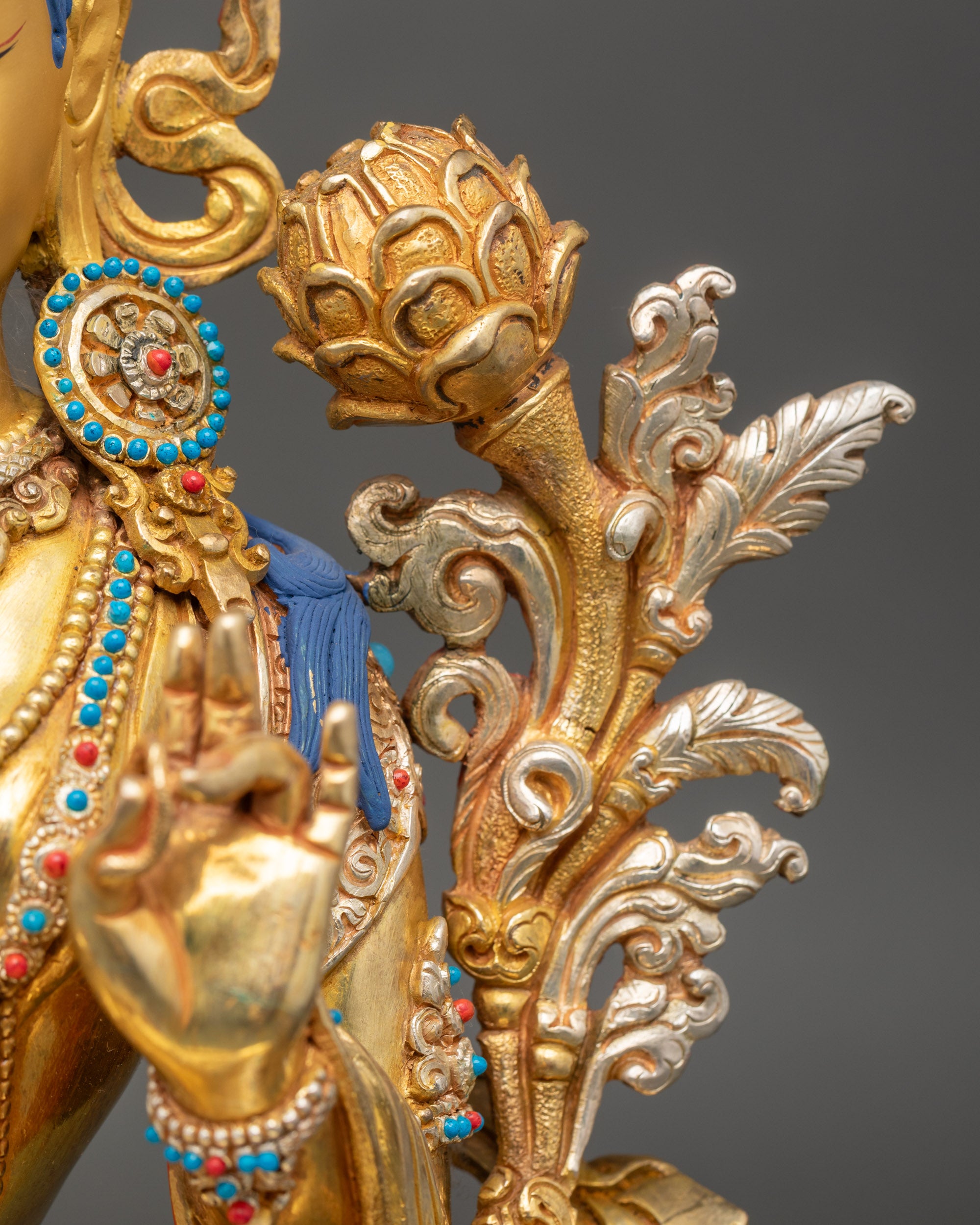 Tibetan Green Tara Statue | Protector and Guide for Home & Meditation