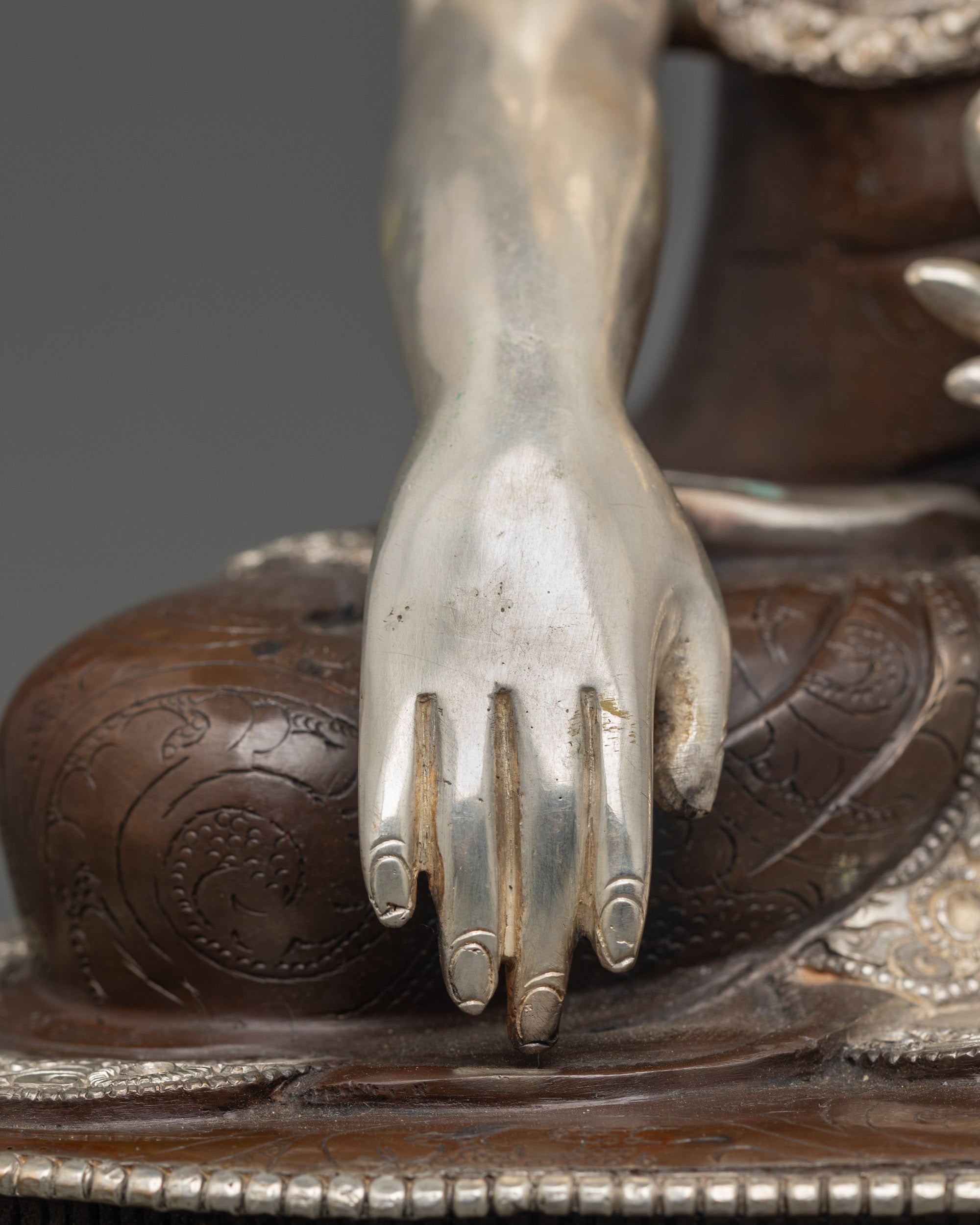Shakyamuni Buddha Statue | Traditional Lost Wax Crafted Copper Artwork