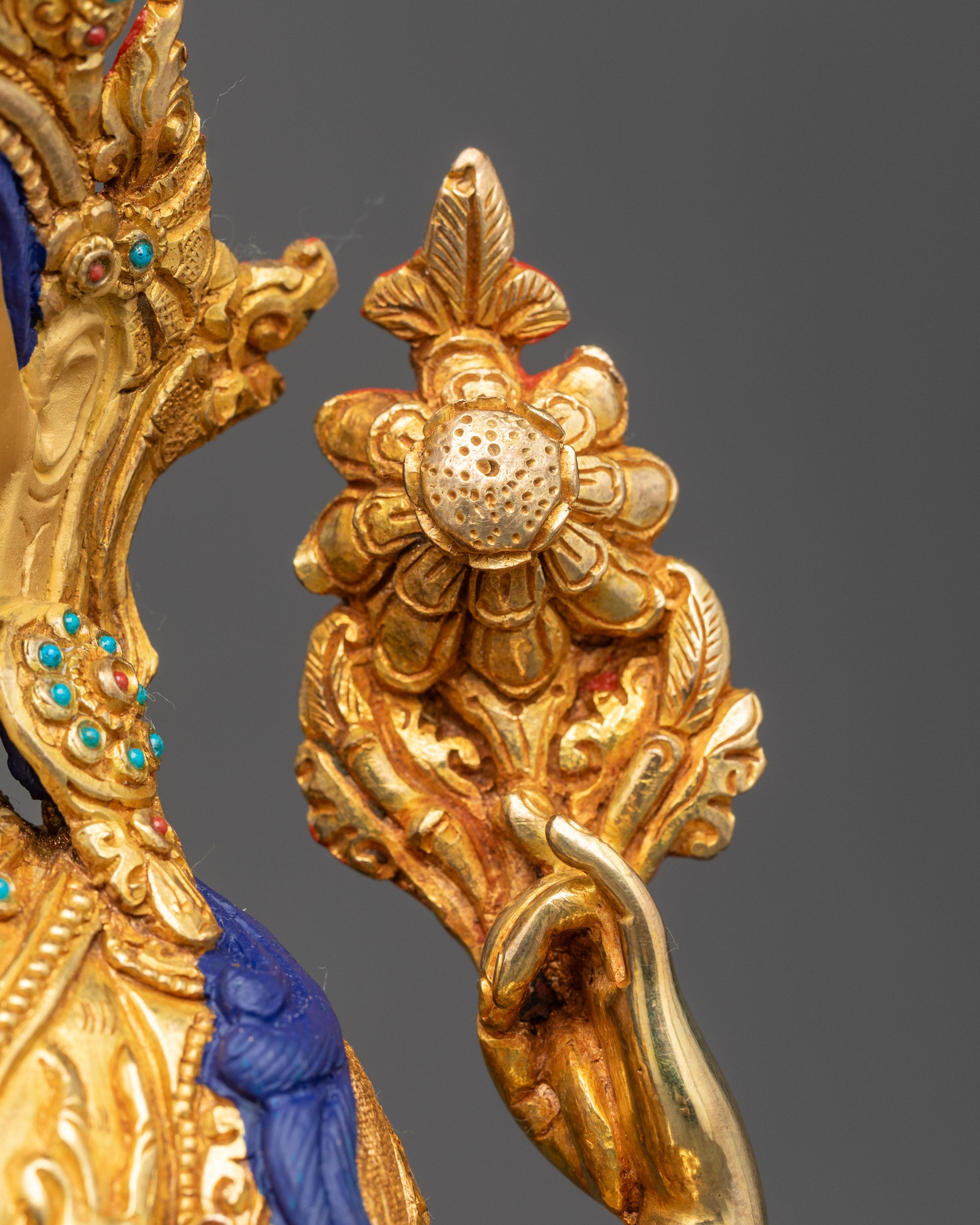 Sacred Bodhisattva Chenrezig Statue | Handcrafted Meditation Statue