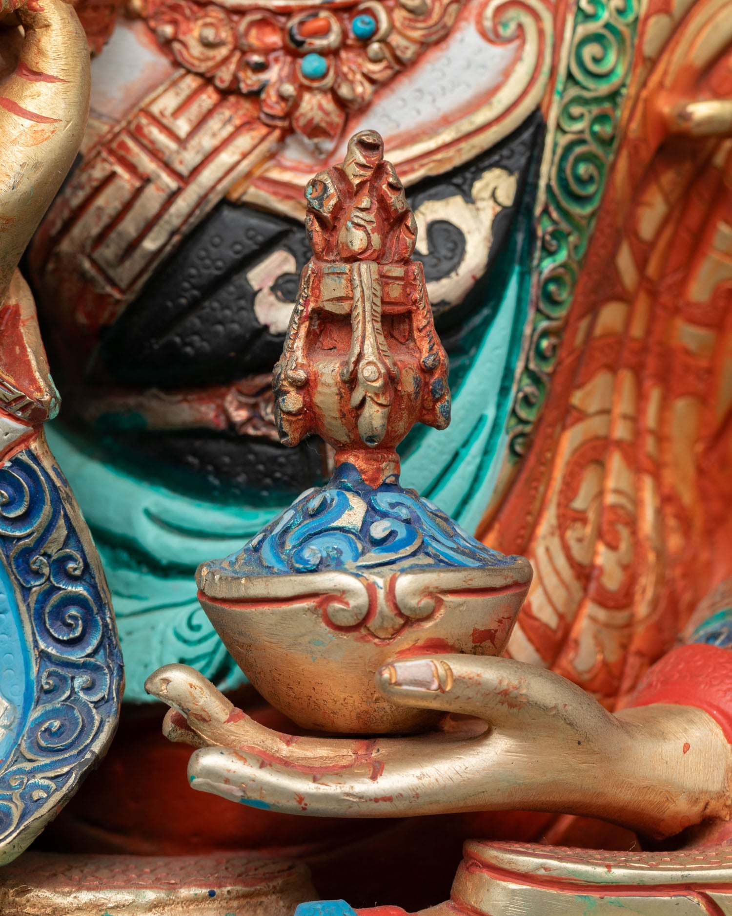 Handcrafted Tsokye Dorje Statue | Vajrayana Buddhist Master