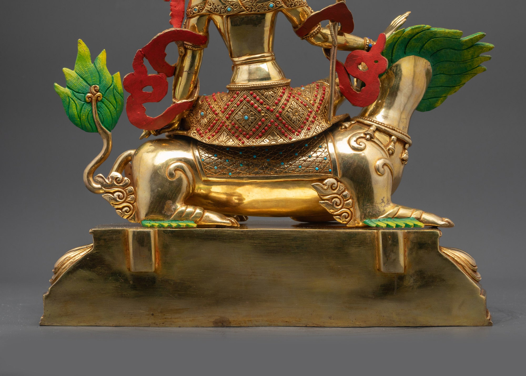 Simhanada Chenrezig | Lion-Roaring Avalokiteshvara Buddhist Sculpture