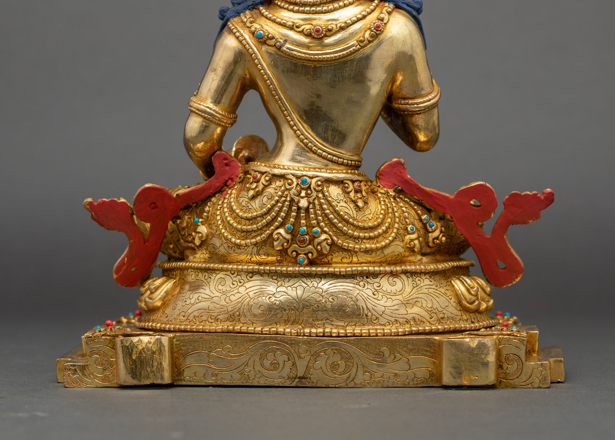 Dorje Sempa Sculpture | 24K Gold Fire-Gilded Nepalese Artwork