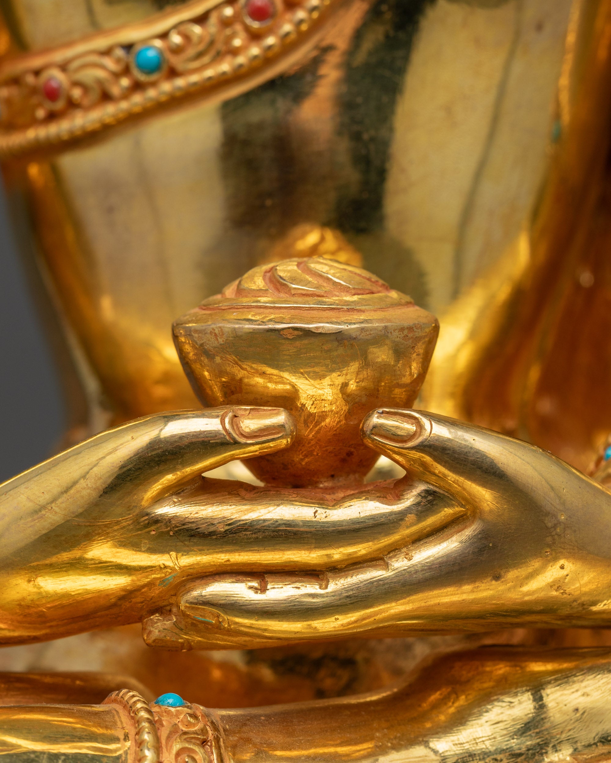 Serene Amitabha Buddha Meditation Statue | Buddha of Infinite Light