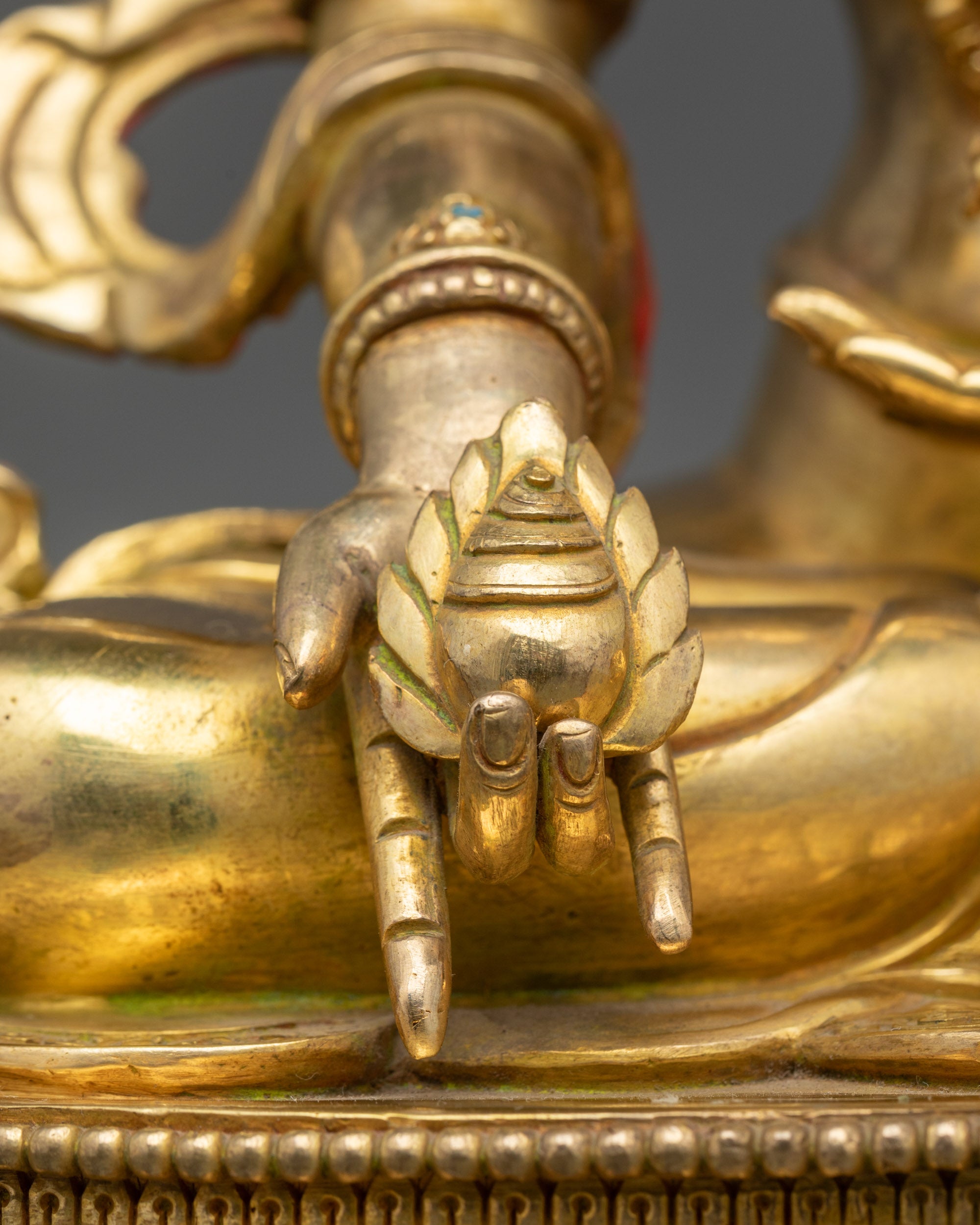 Kshitigarbha Statue | Himalayan Vow-Bearing Bodhisattva Artwork