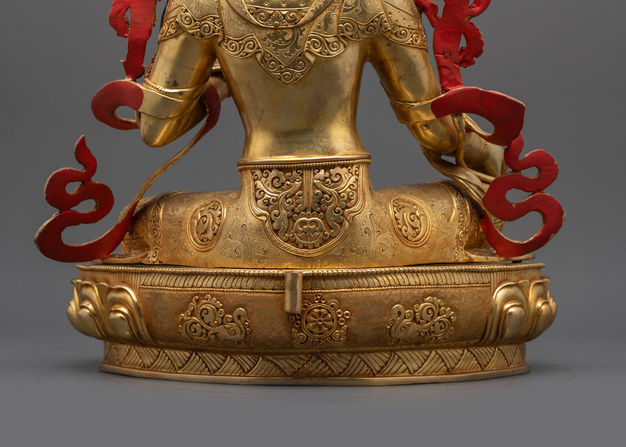 Premium Serene Green Tara Sculpture | Goddess of Mercy & Enlightenment