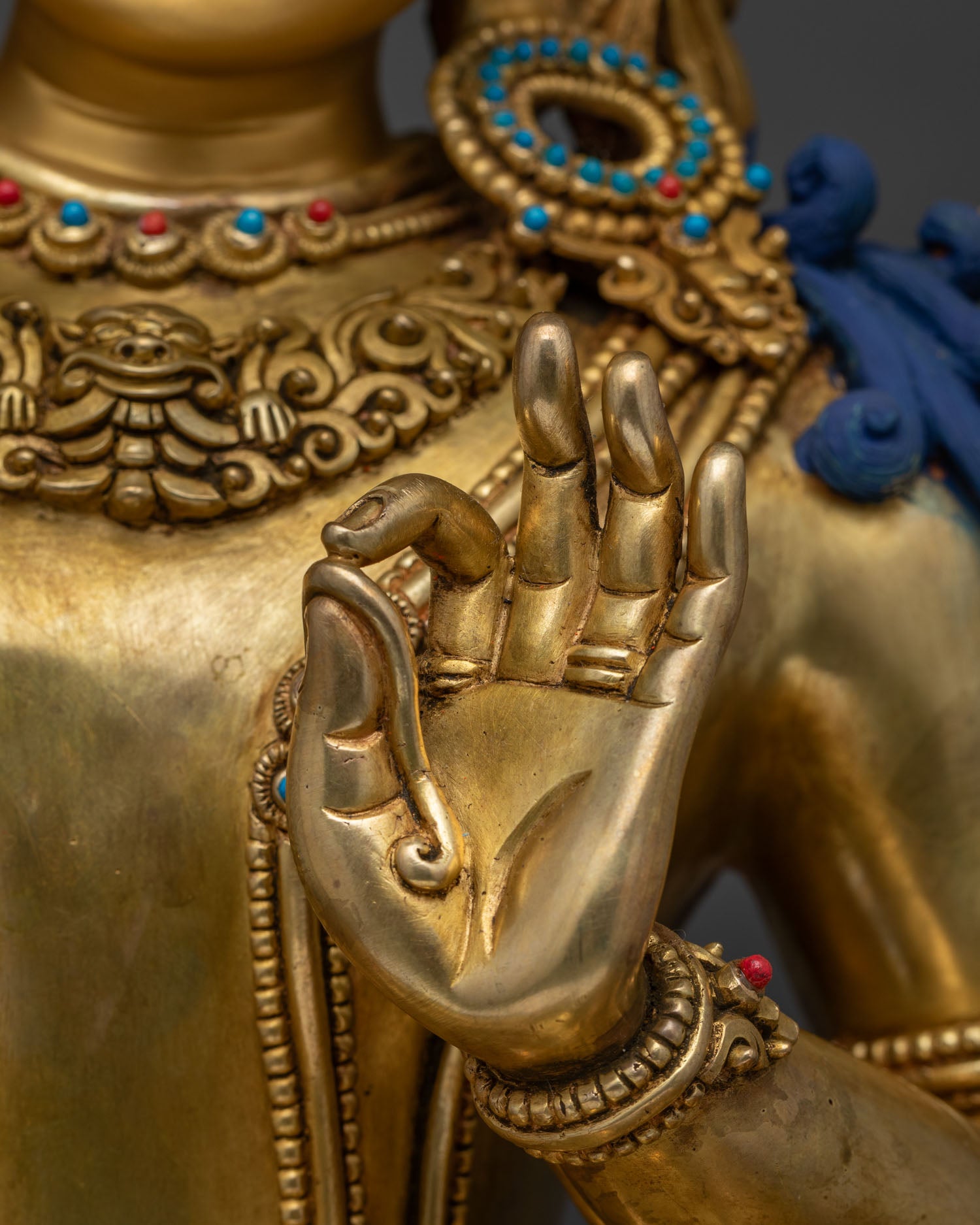 Manjushri Statue Seated in Lalitasana | Bodhisattva of Wisdom