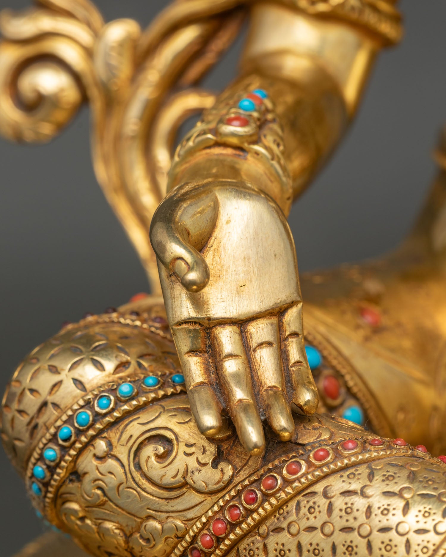 Green Tara Statue – Nepalese Spiritual Artwork