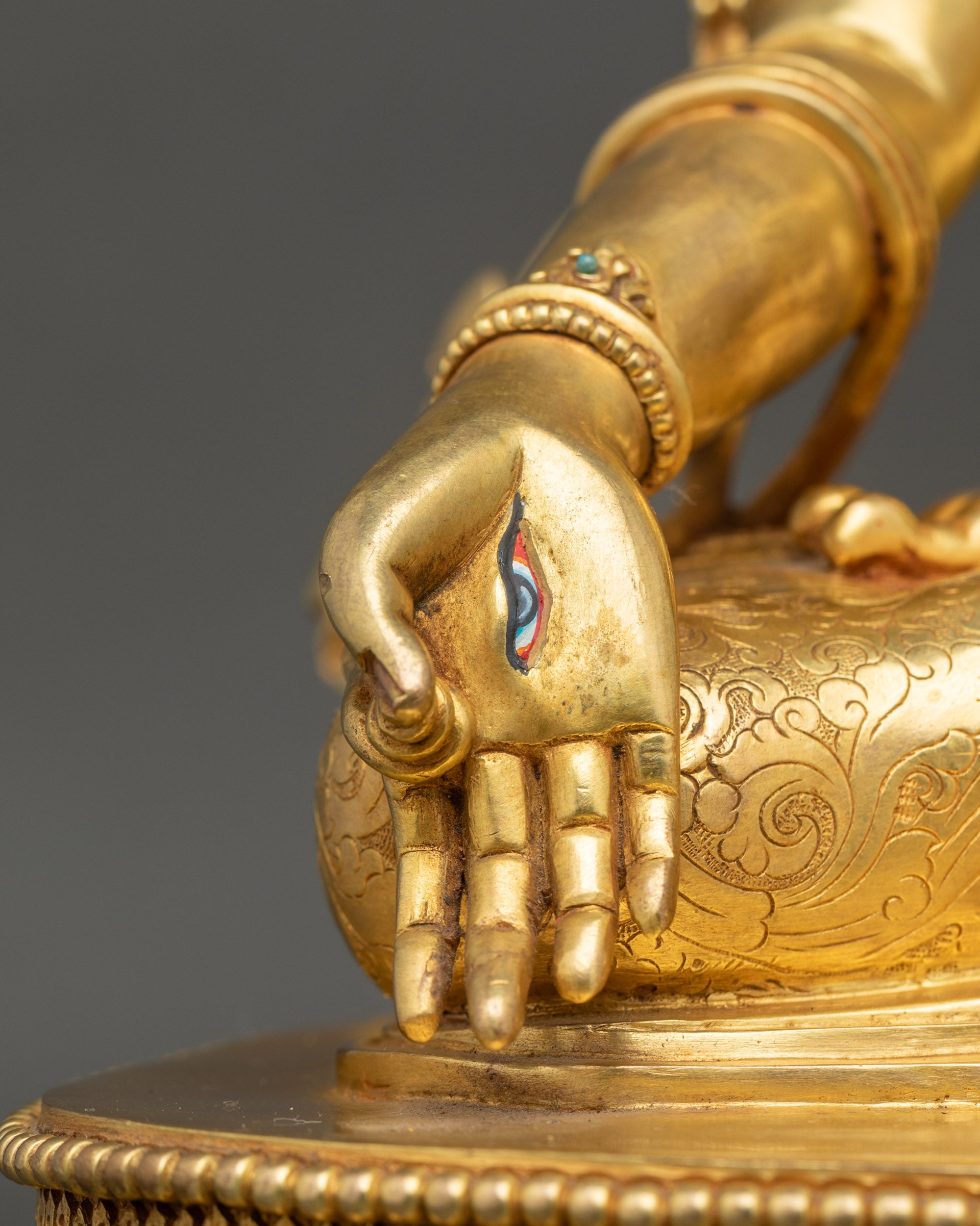 Goddess White Tara Statue | Handcrafted Buddhist Altar from Nepal