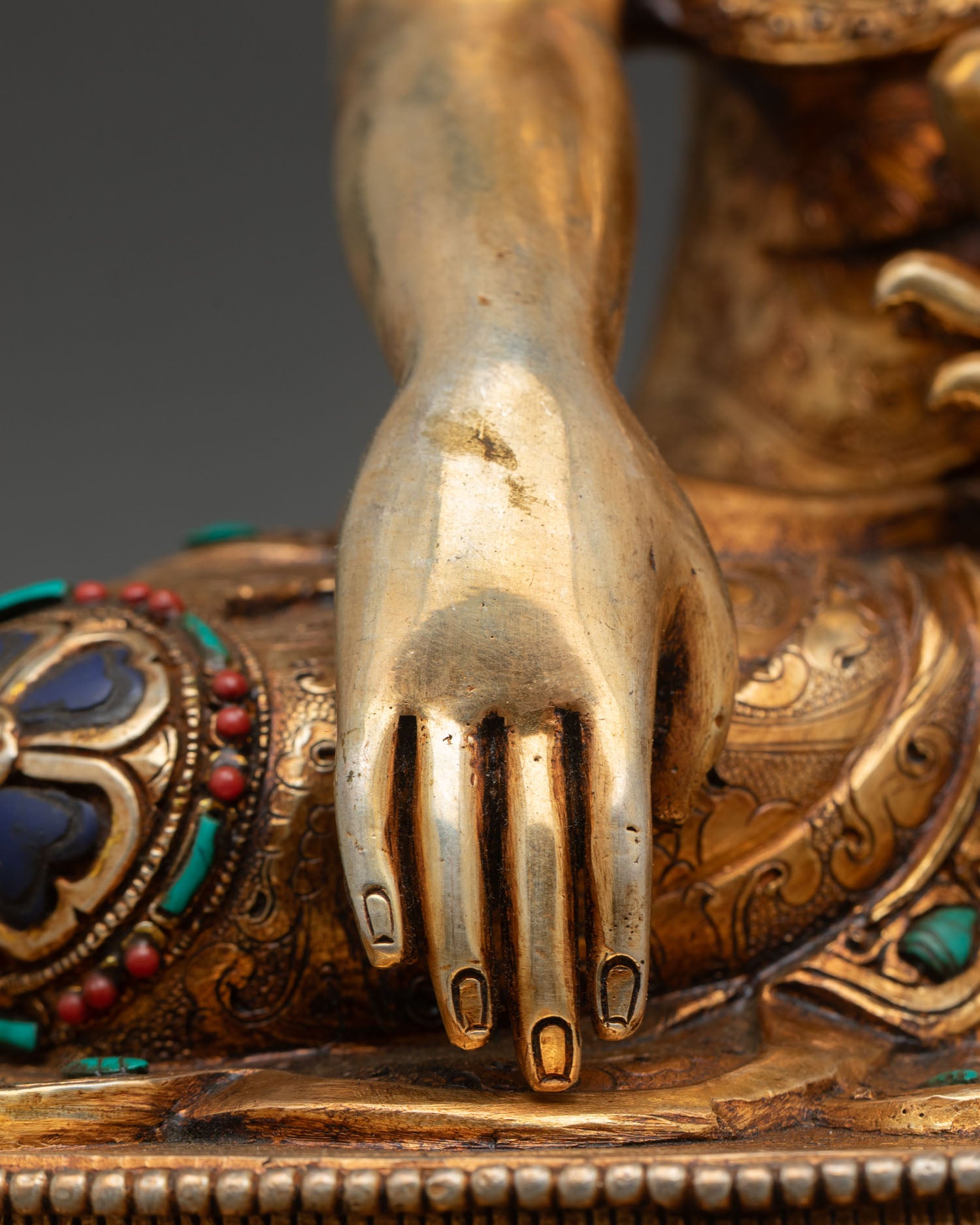Shakyamuni Buddha Statue | Handmade Nepalese Meditation Art
