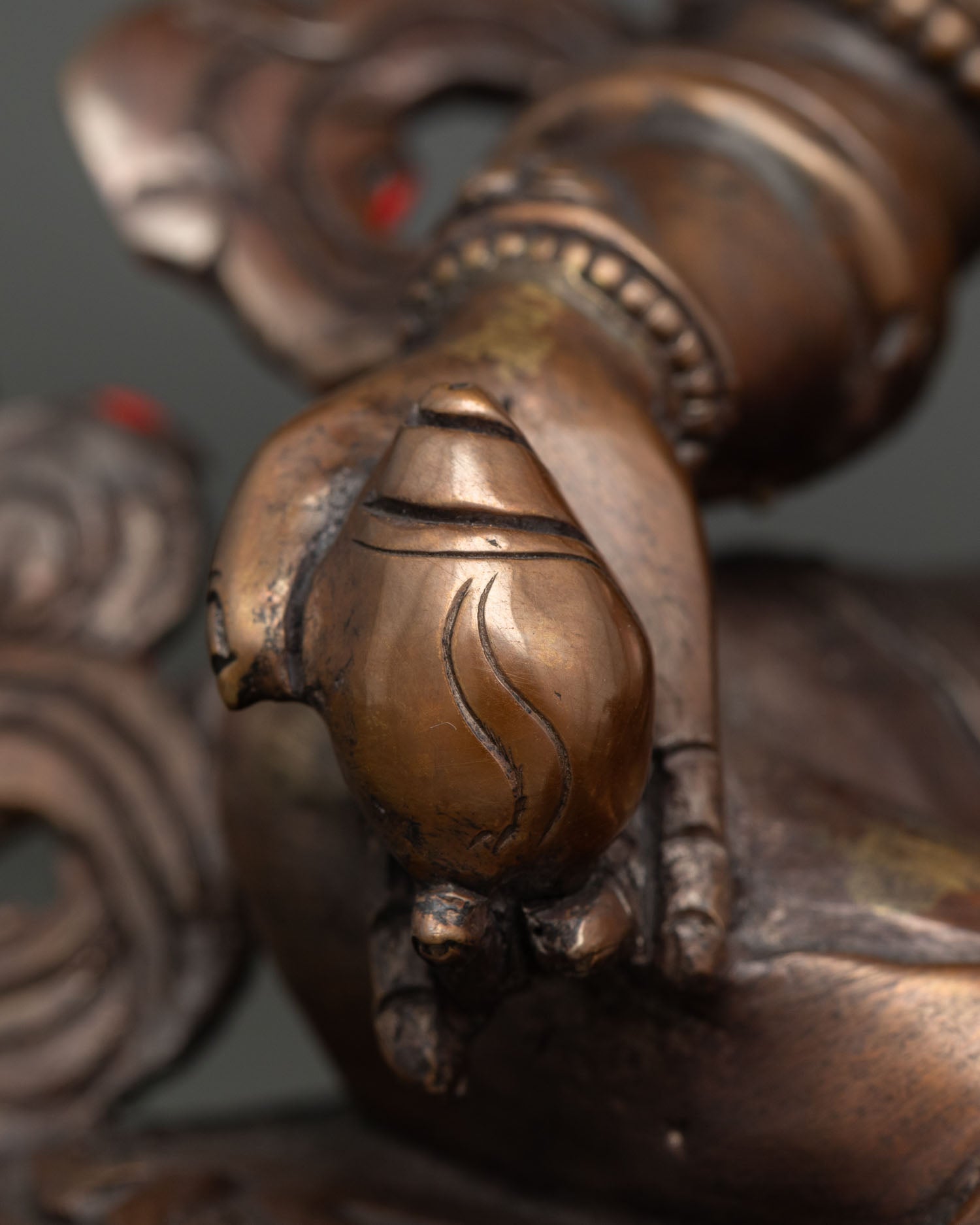 Handcrafted Dzambhala Statue | Buddhist Wealth Buddha