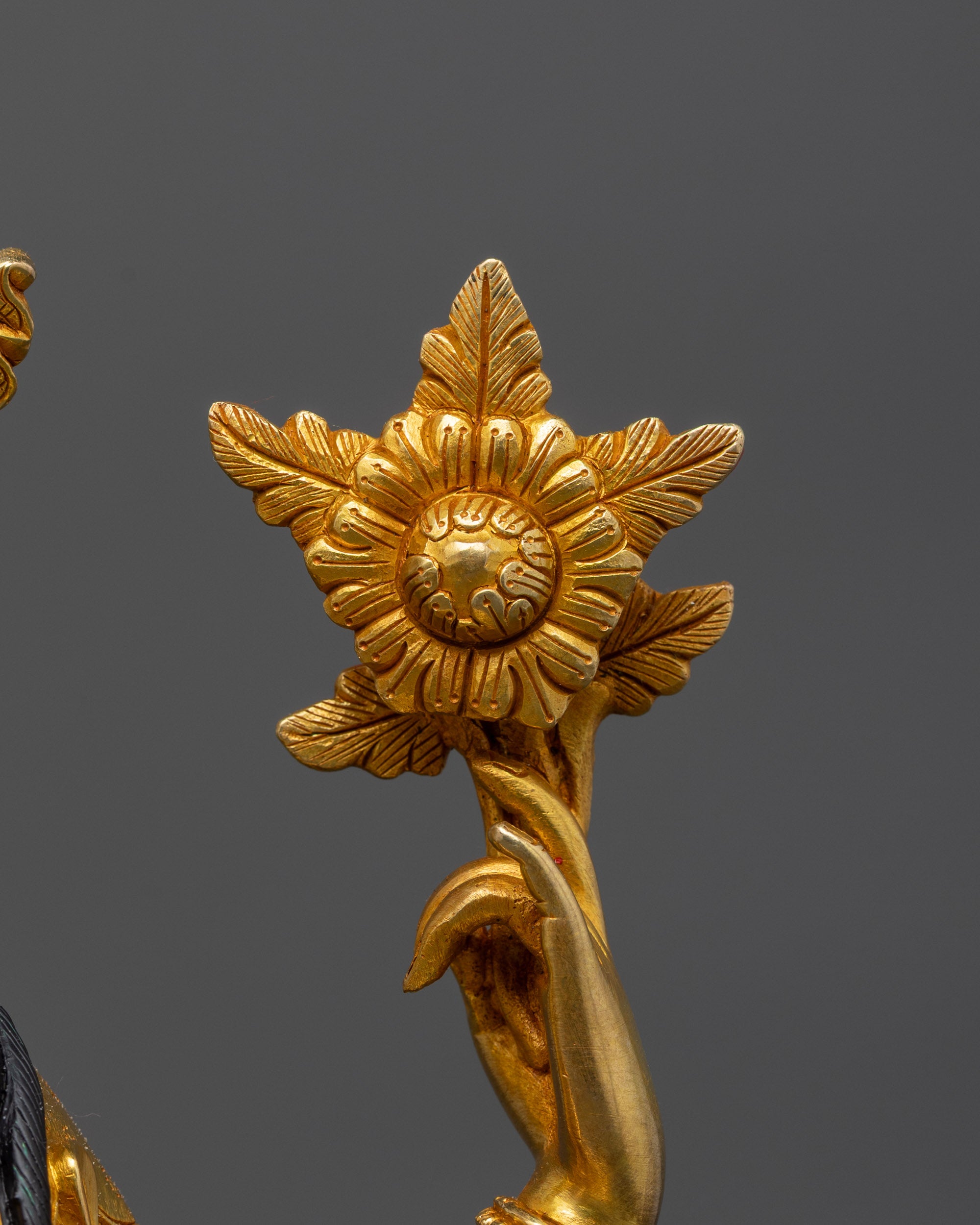 Divine Chenrezig Statue | Lost Wax Crafted Himalayan Buddha of Mercy