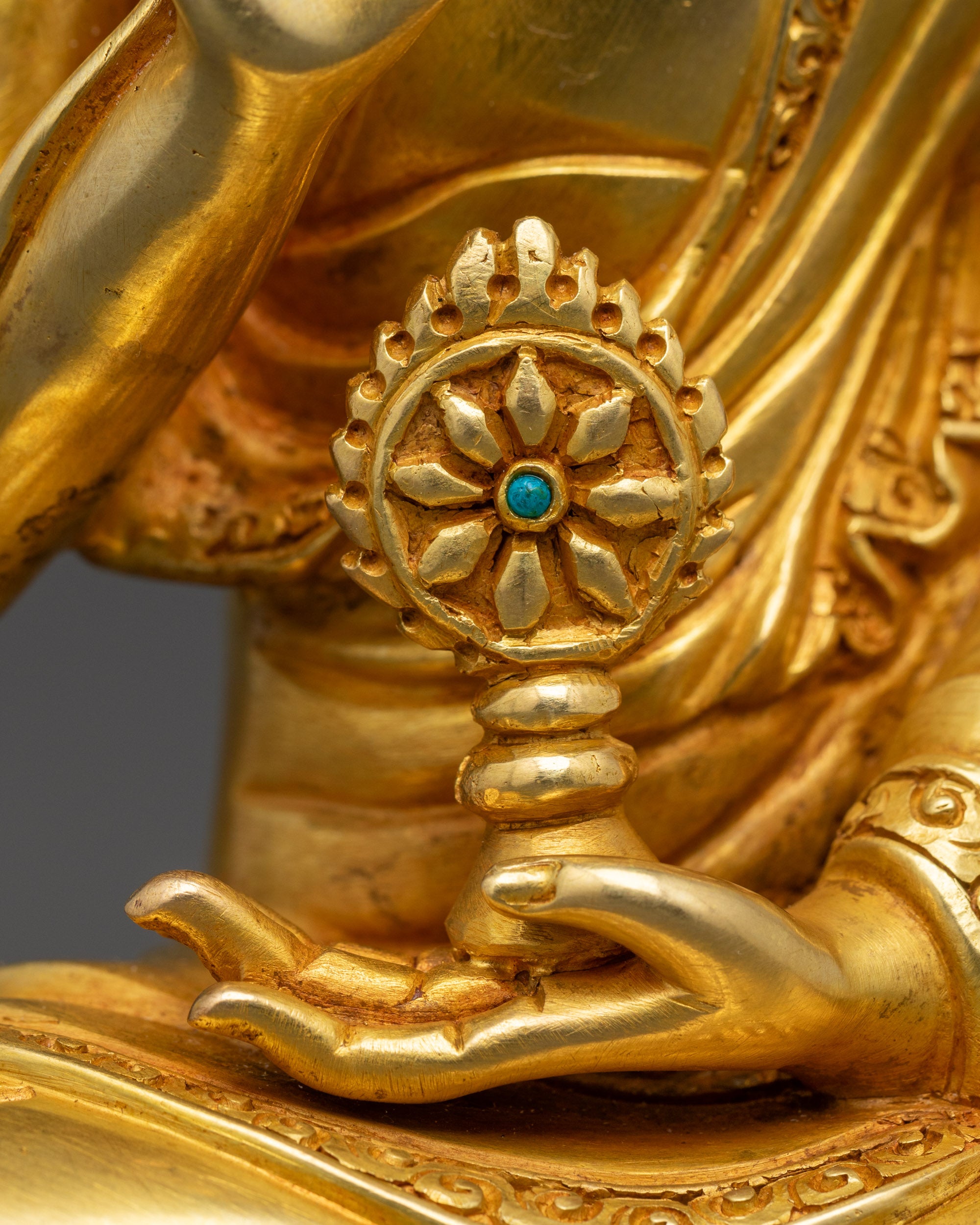 Spiritual Leader Dalai Lama Sculpture | Revered Tibetan Monk Statue