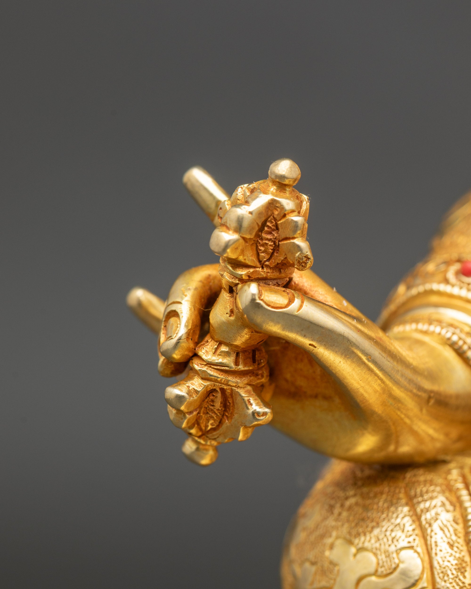 Guru Rinpoche Statue | Handicrafted Vajrayana Buddhist Sculpture