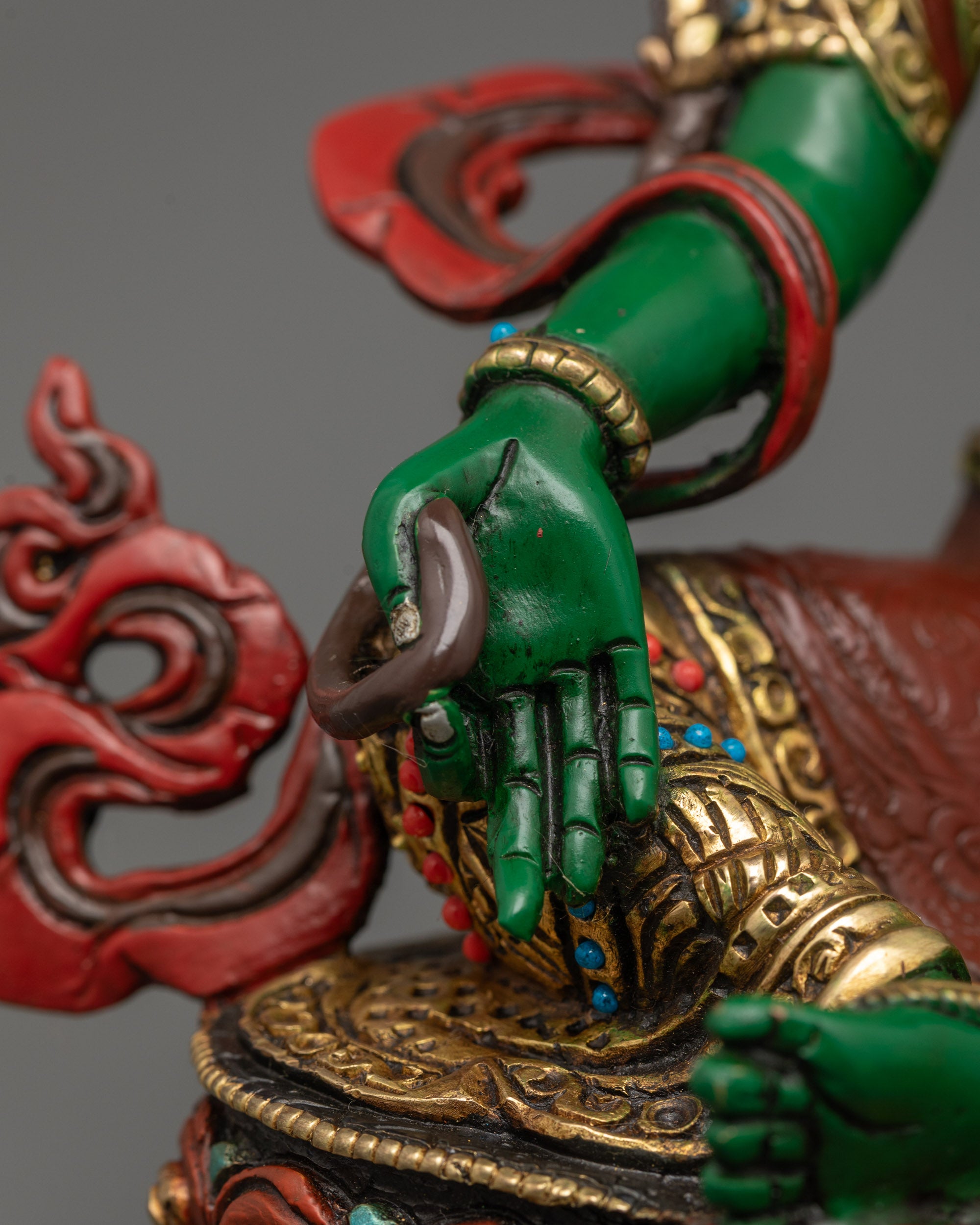 Green Colored Green Tara Goddess Statue for Sale