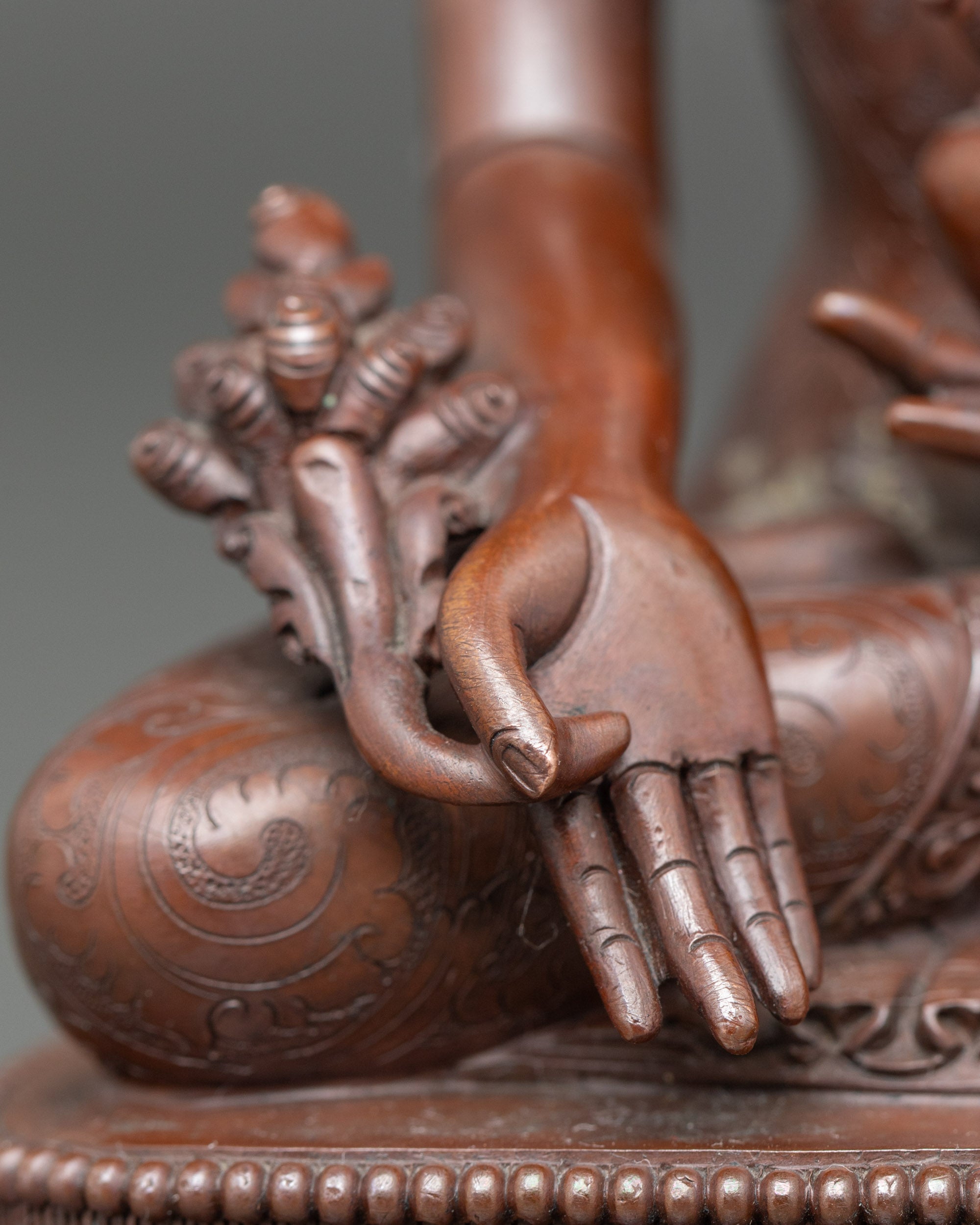 Bhaisajyaguru Medicine Buddha Statue | Traditional Nepalese Artwork