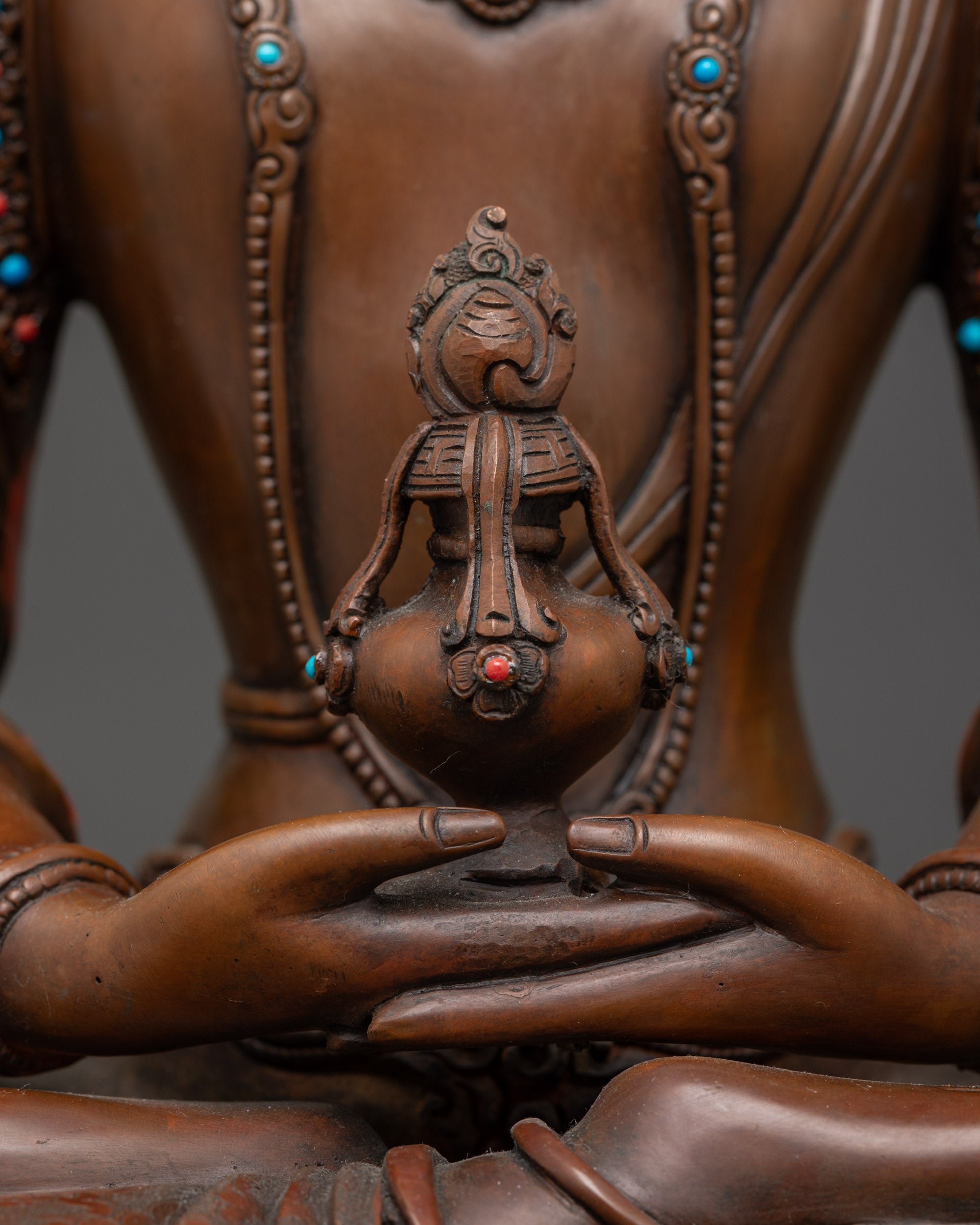 Nepali Aparmita Buddha – Handmade Statue for Altar and Meditation