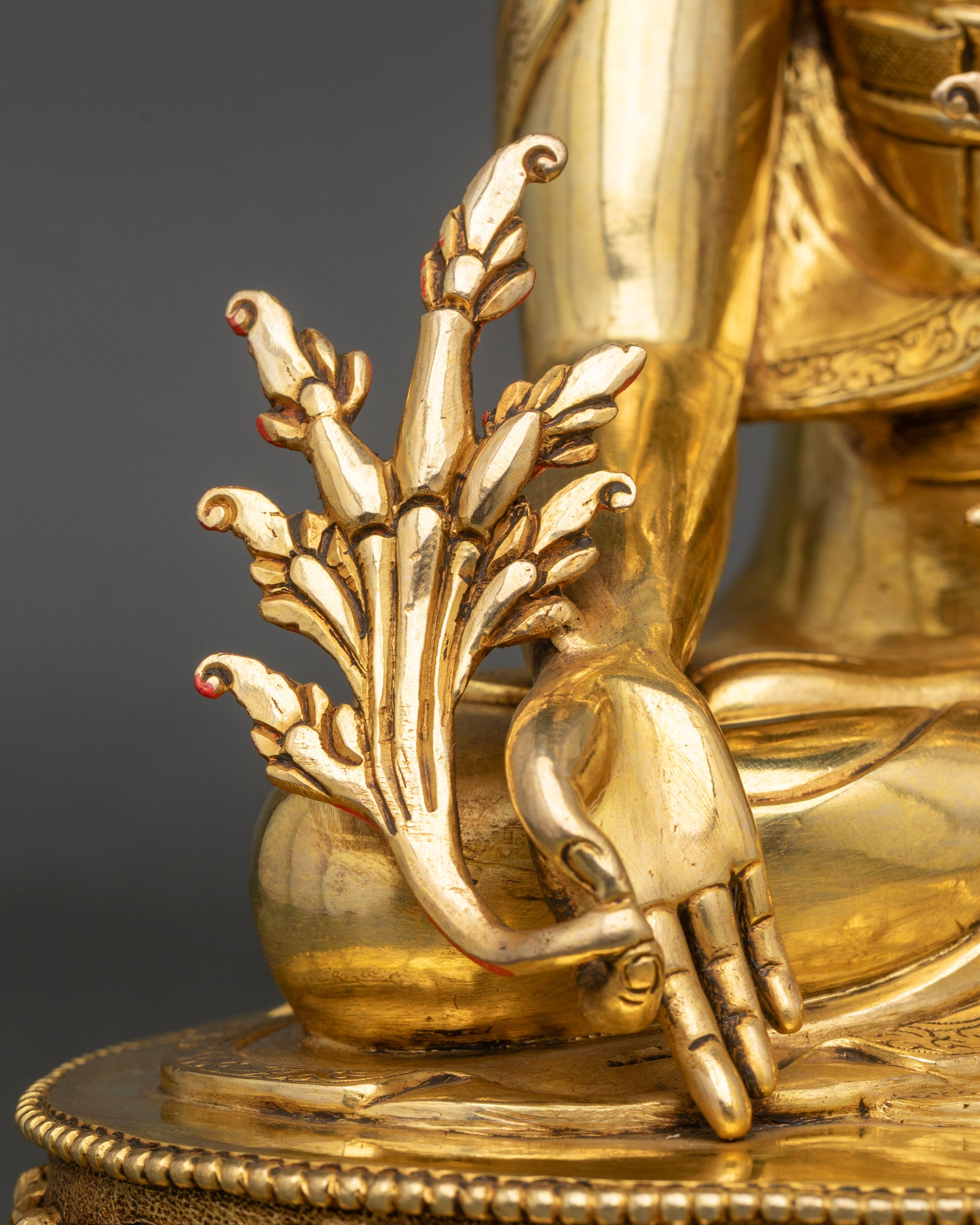 Tibetan Medicine Buddha Statue for Meditation and Spiritual Practice
