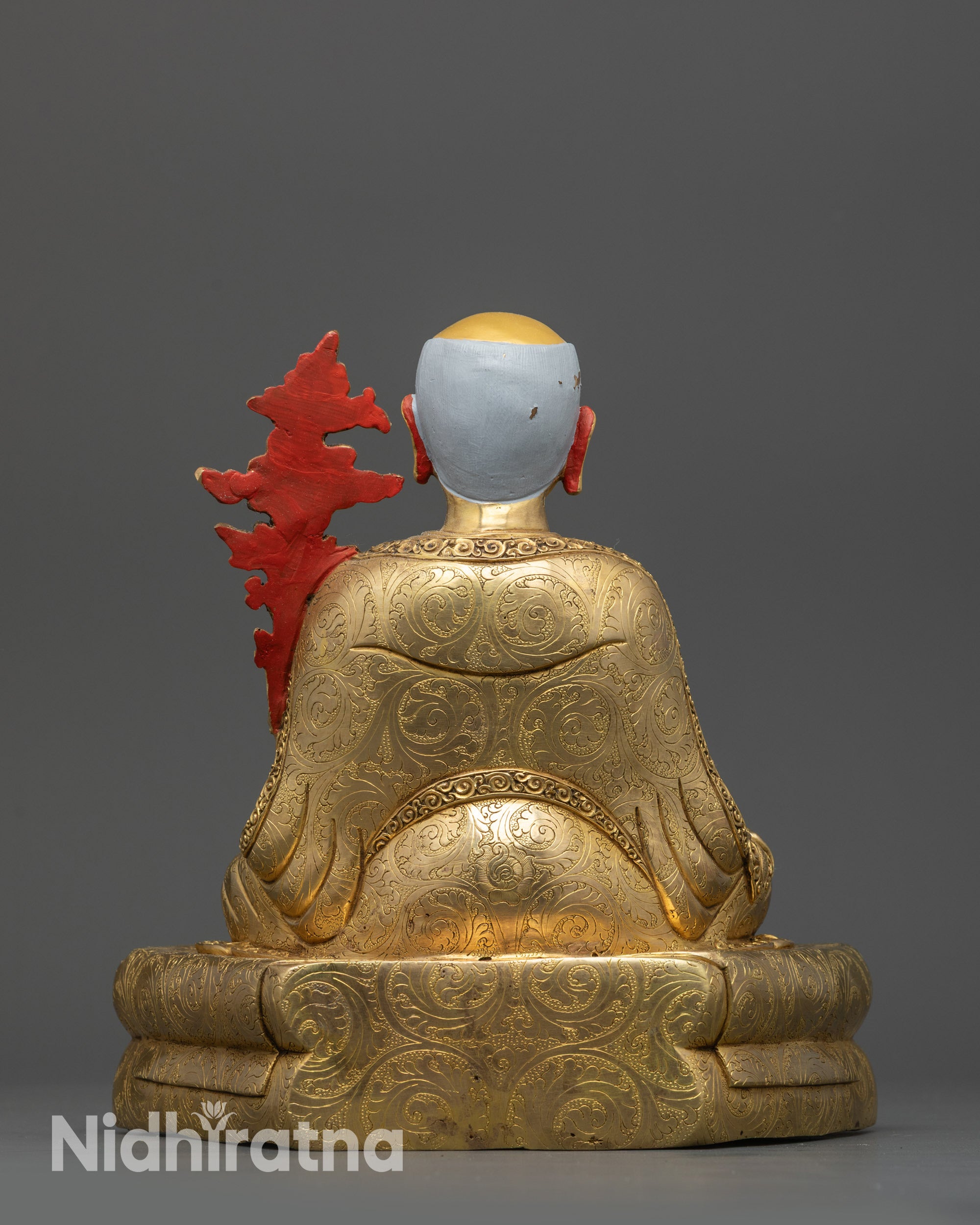 Five Shakya Masters Statue Set | Handcrafted Buddhist Deities from Nepal