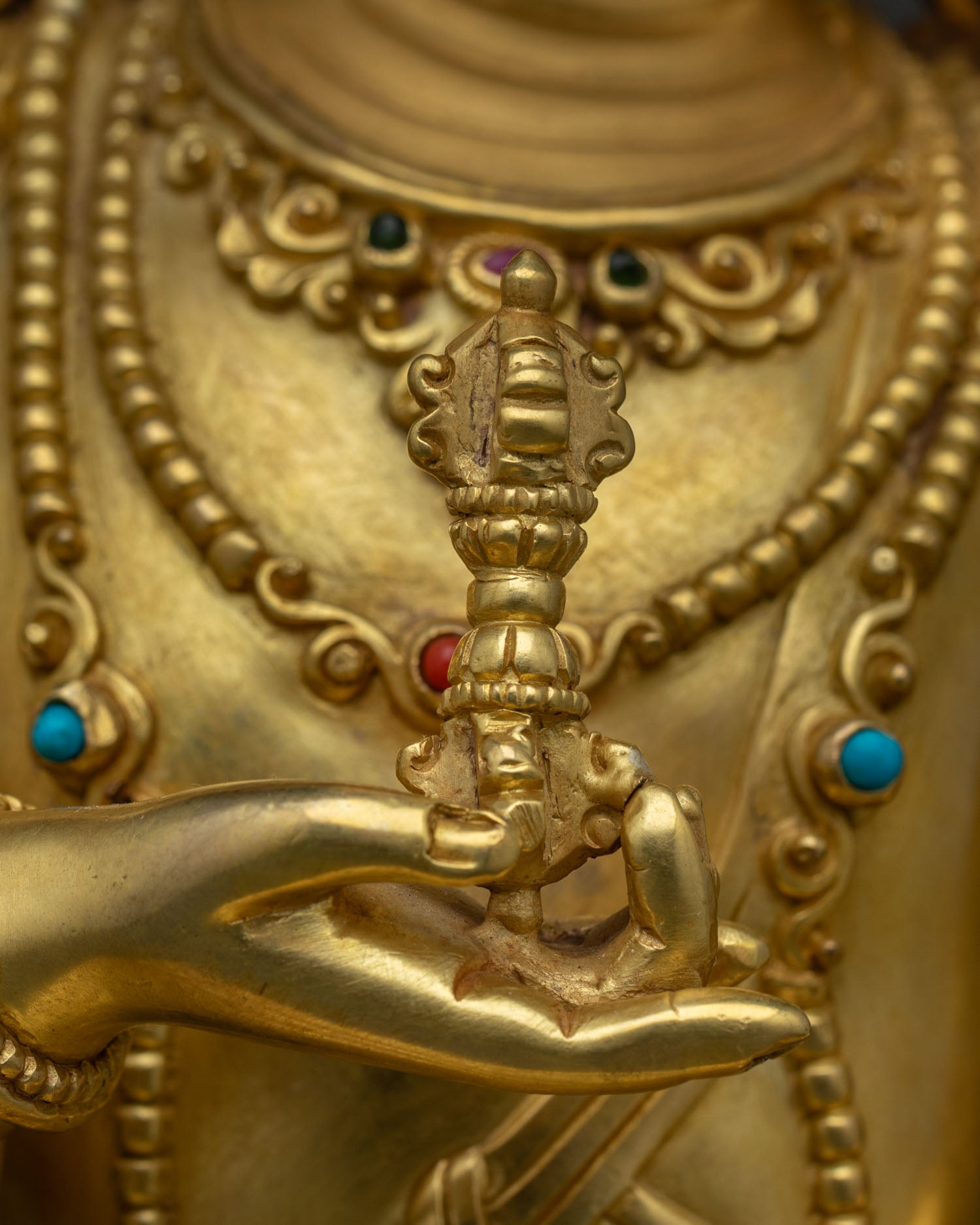 Vajrasattva (Dorje Sempa) Statue for Meditation & Karma Purification