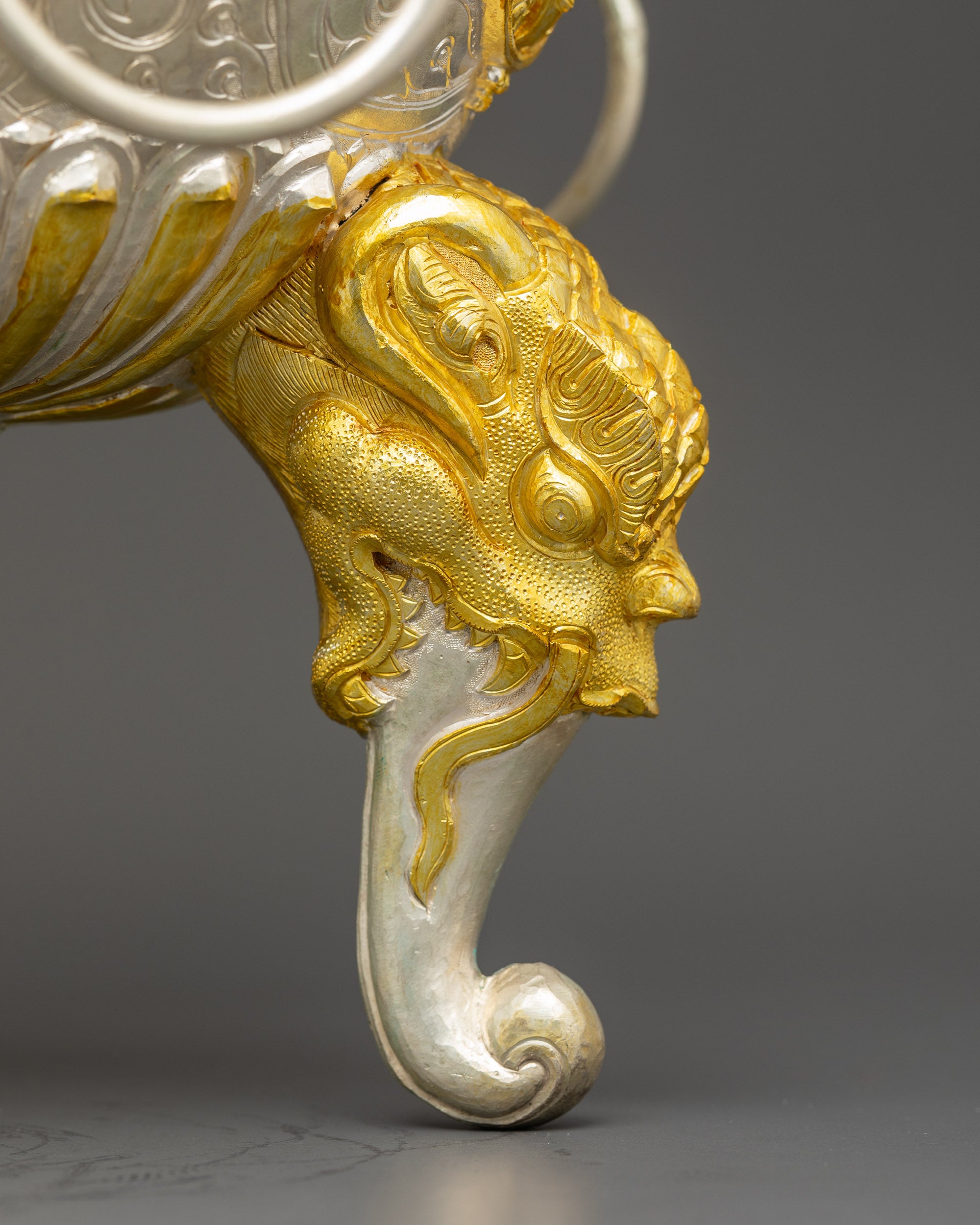 Tibetan Sangbour – Copper Incense Burner for Buddhist Rituals