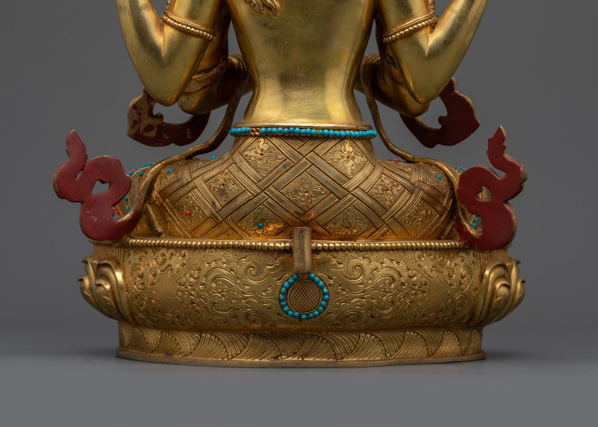 Sacred Avalokiteshvara Chenrezig Statue | Nepalese Bodhisattva Idol