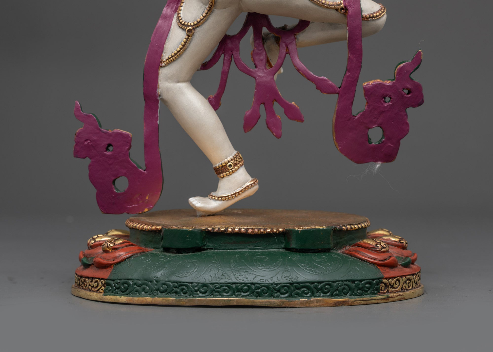 Tibetan Standing Machig Labdron Statue | Enlightened Feminine Energy