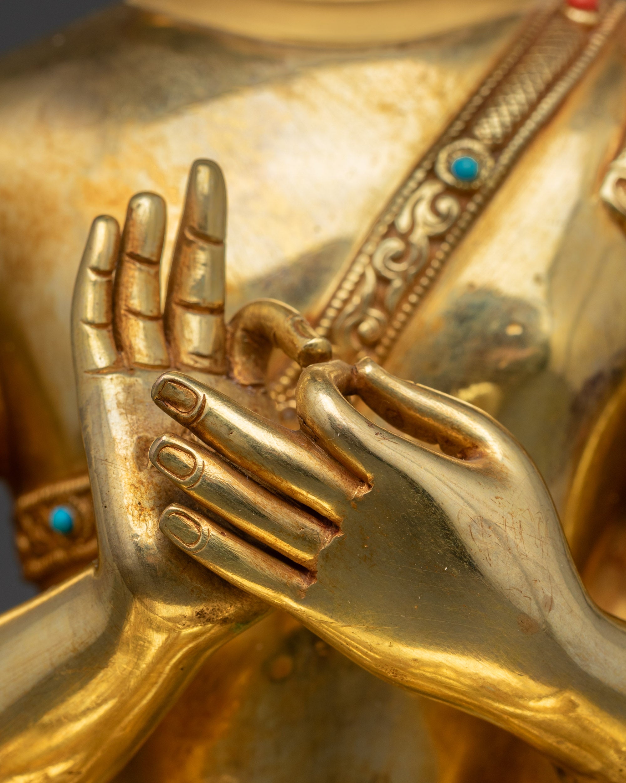 Suvarnabhadra Vimala Buddha Statue | Traditional Nepali Craftsmanship