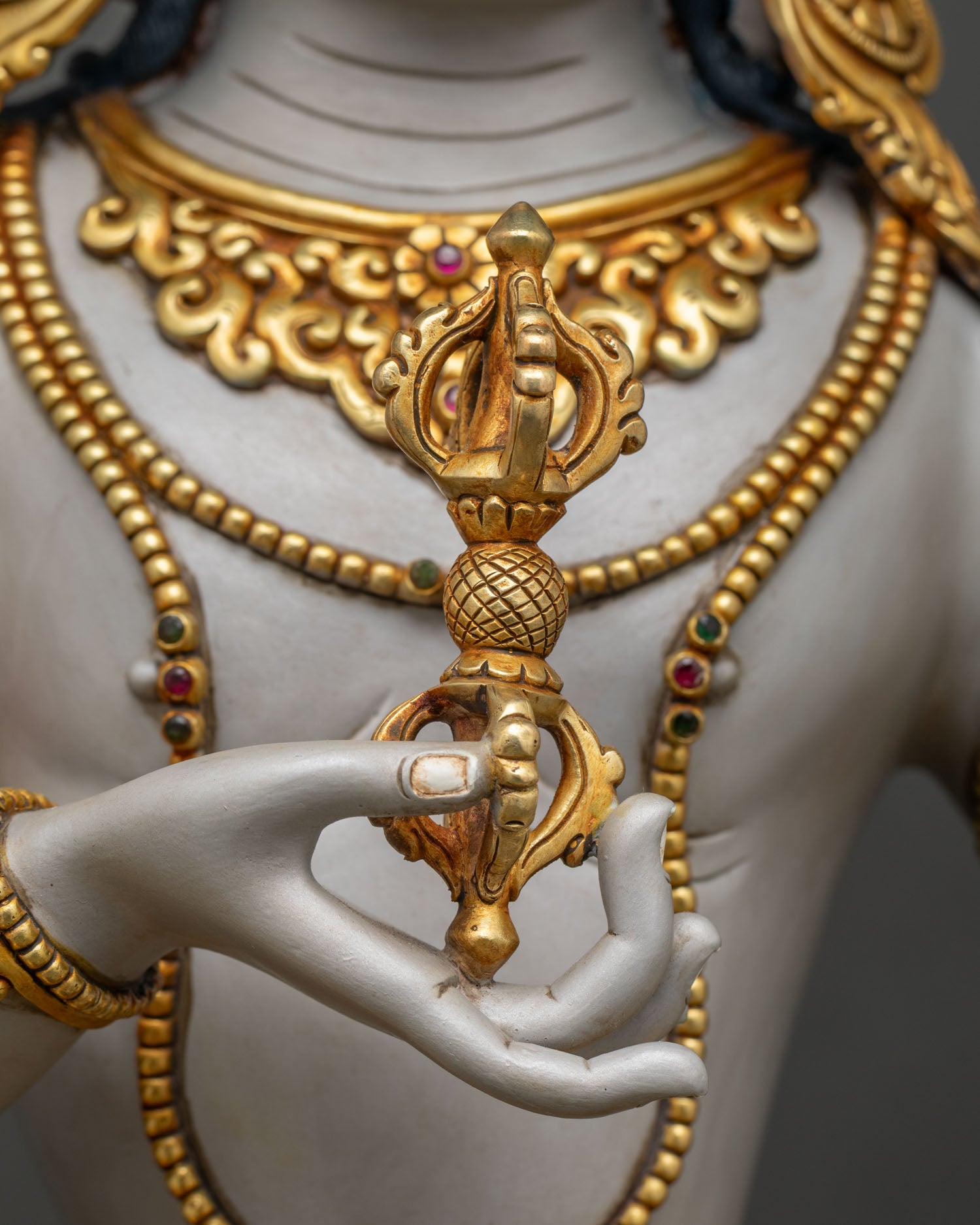 High-quality Vajrasattva Statue | Traditional Buddhist Artwork