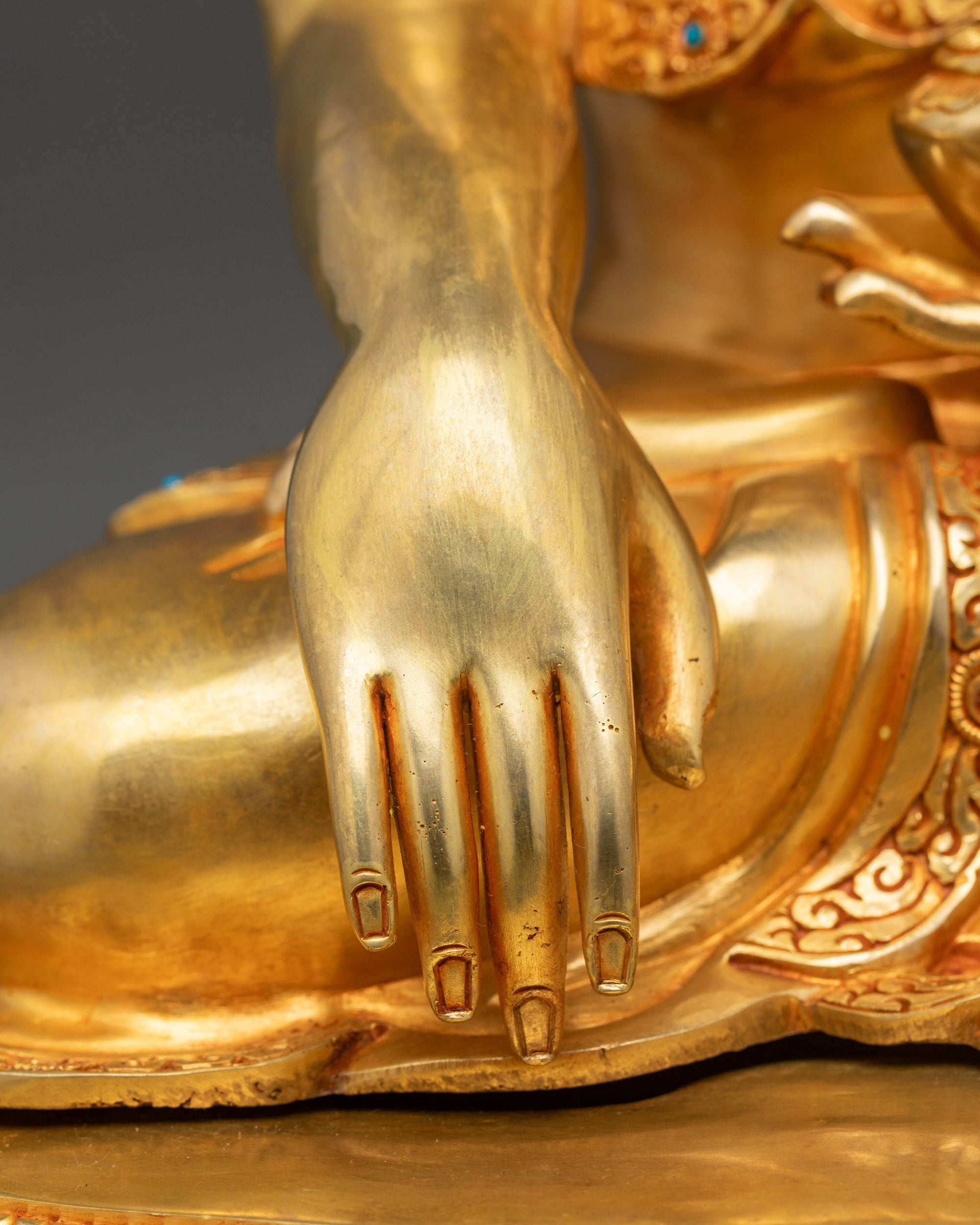 Handcrafted Statue of Buddha | Authentic Nepalese Copper Figurine