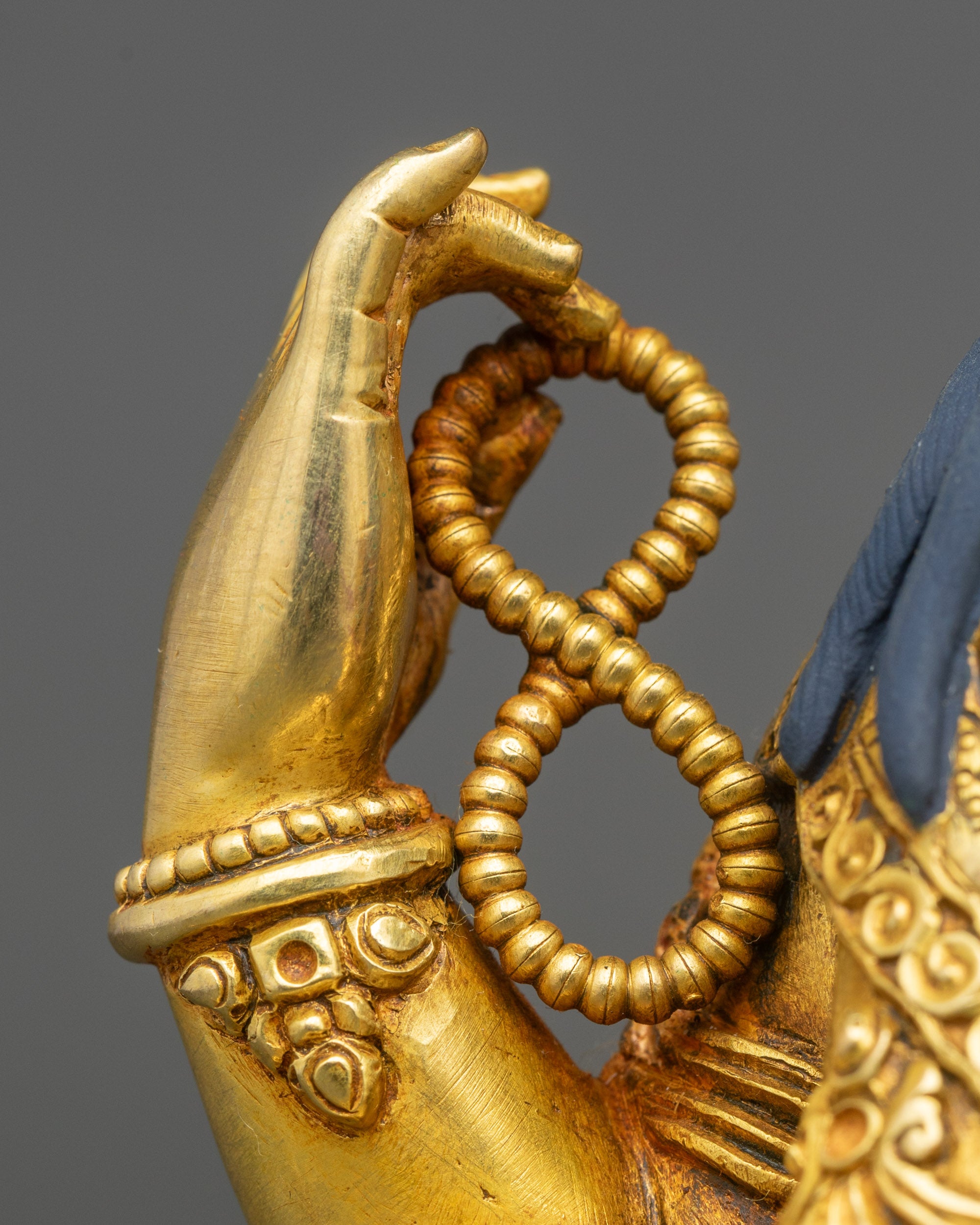 Handmade Chenrezig Statue | Traditional Tibetan Buddhist Artwork