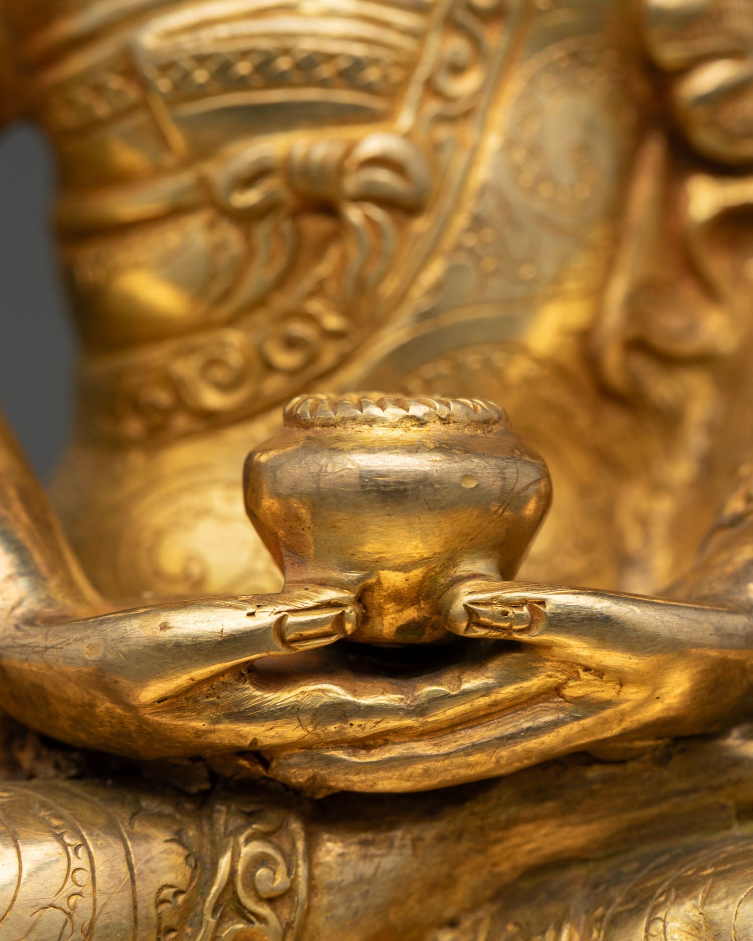 Enlightened Amitabha Buddha Figurine | Meditation and Altar Decor