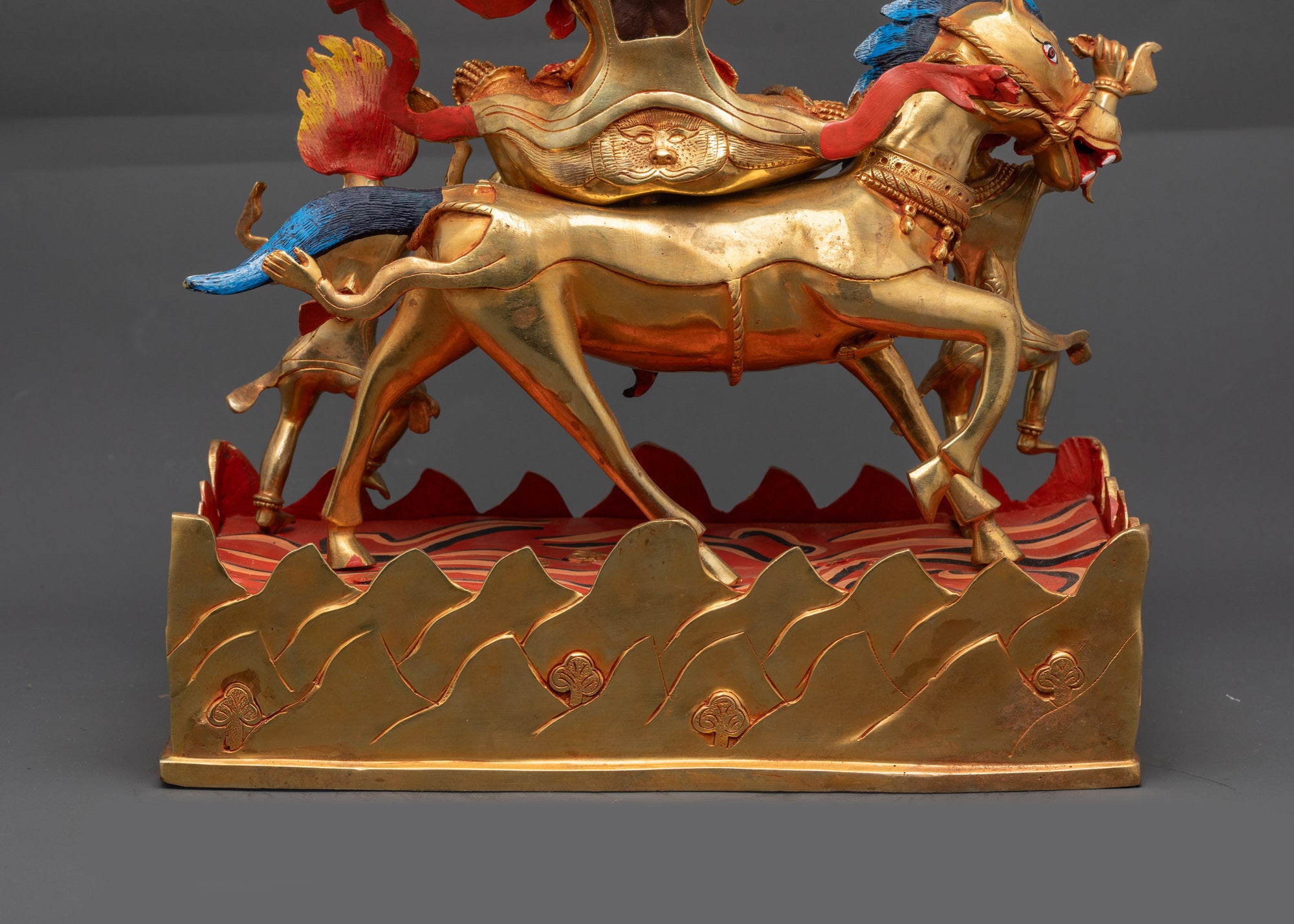 Fierce Protector Goddess Palden Lhamo Statue | Tibetan Buddhist Art