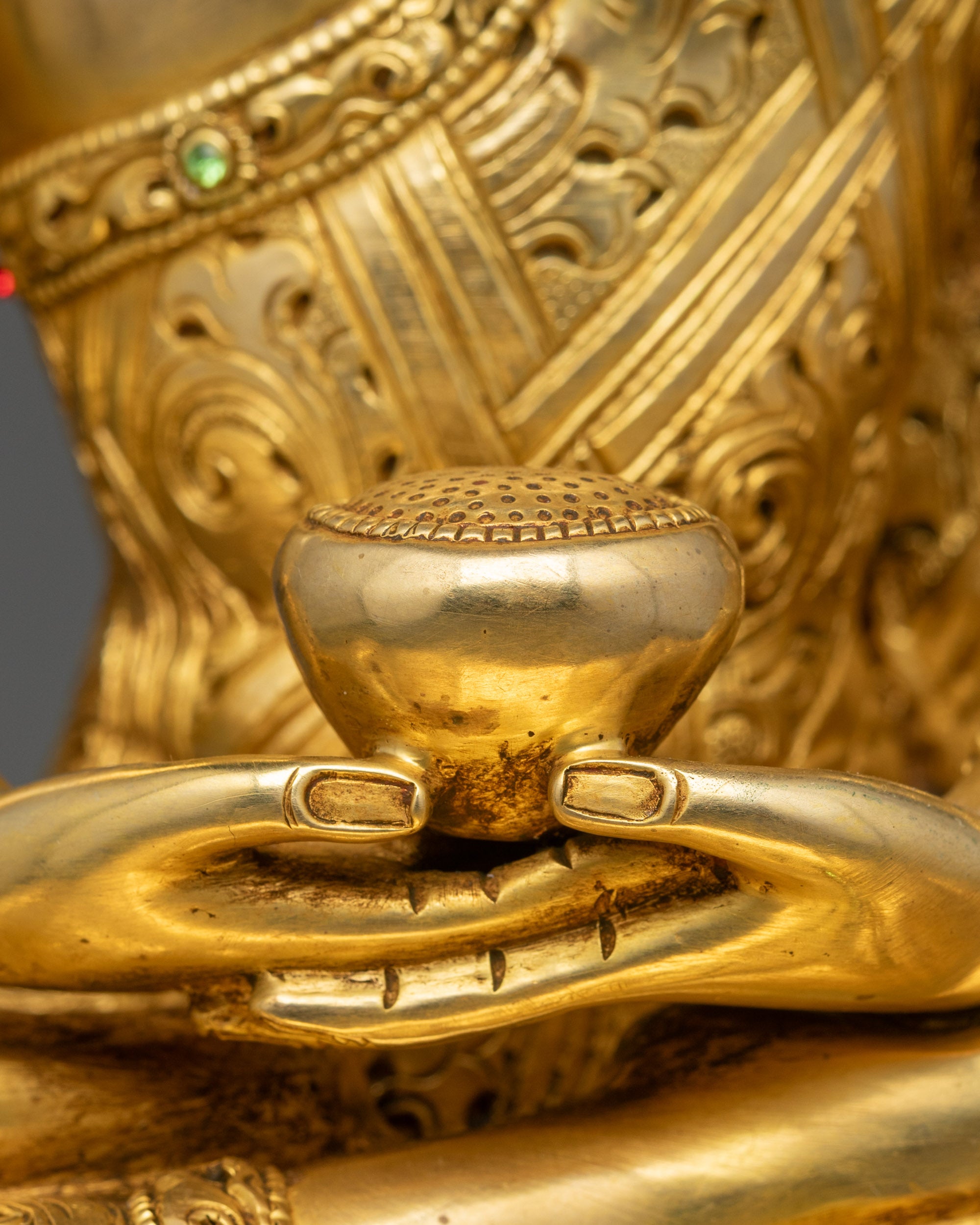 Infinite Light Amitabha Buddha Statue | Traditional Himalayan Artwork