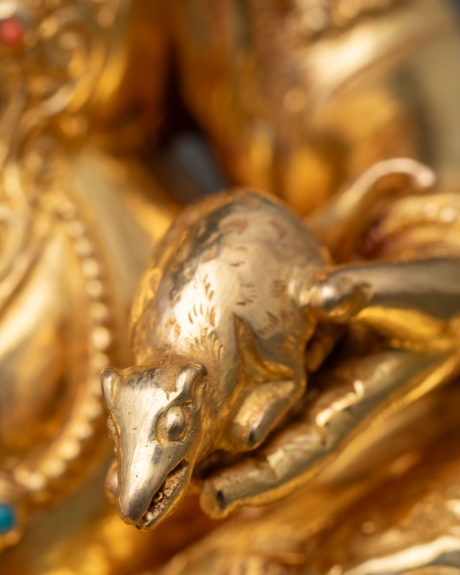 Nepalese Dzambhala | Handcrafted Wealth Deity Sculpture