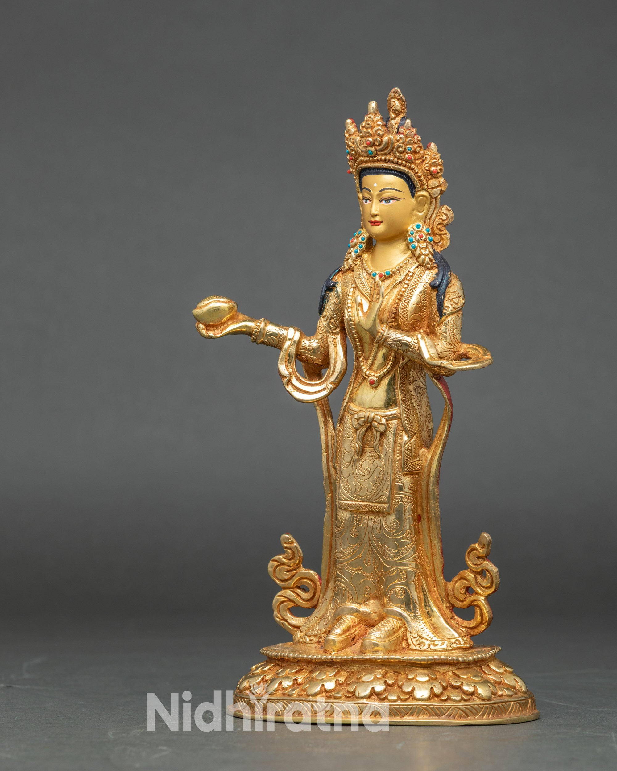 Yeshe Tsogyal and Mandarava Statue – Tibetan Wisdom Goddesses