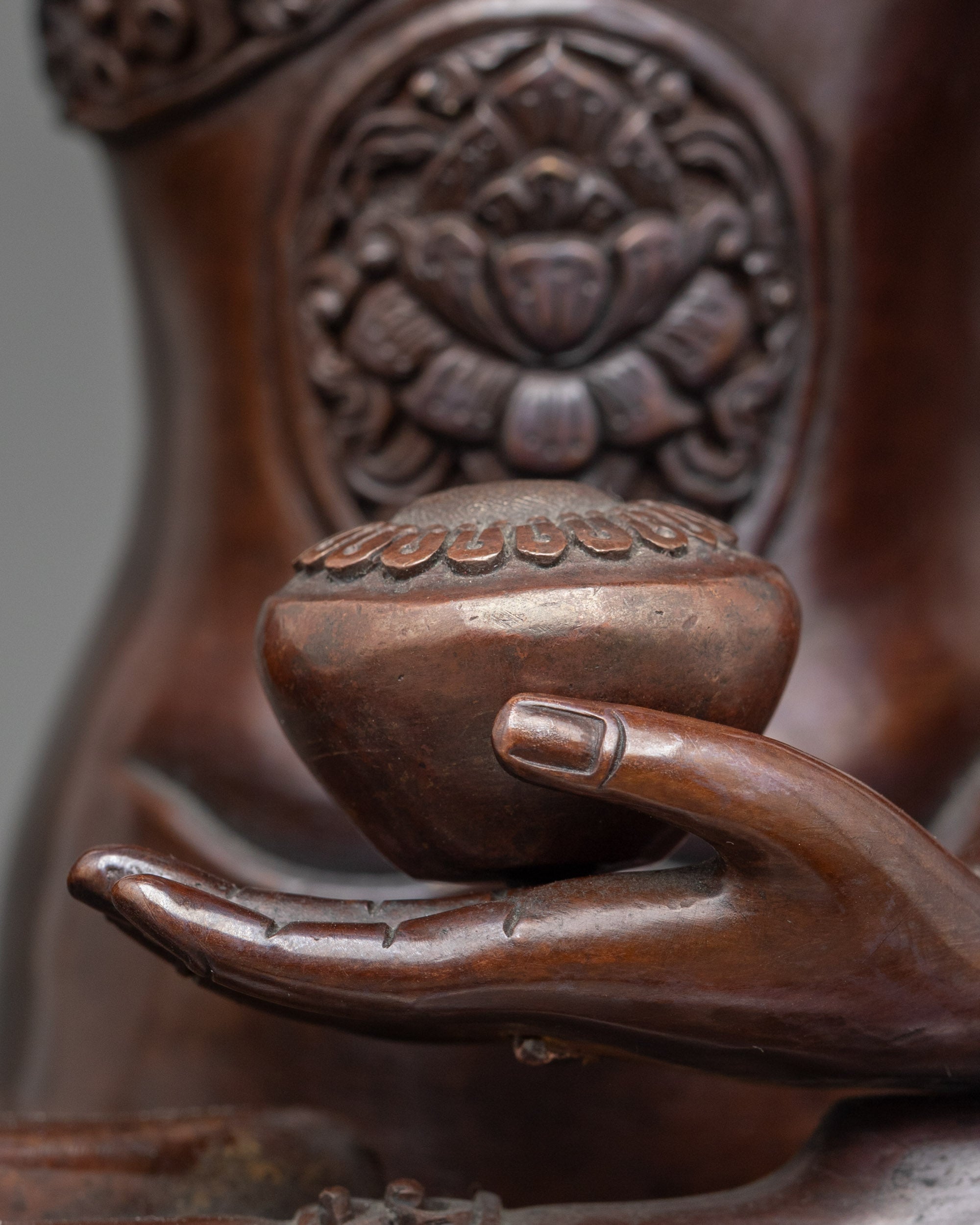 Shakyamuni Buddha Sculpture | Handcrafted Nepalese Buddhist Statue