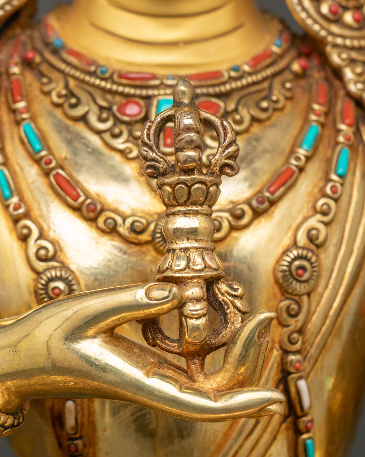 Vajrasattva Statue | Nepalese Deity for Karma Purification