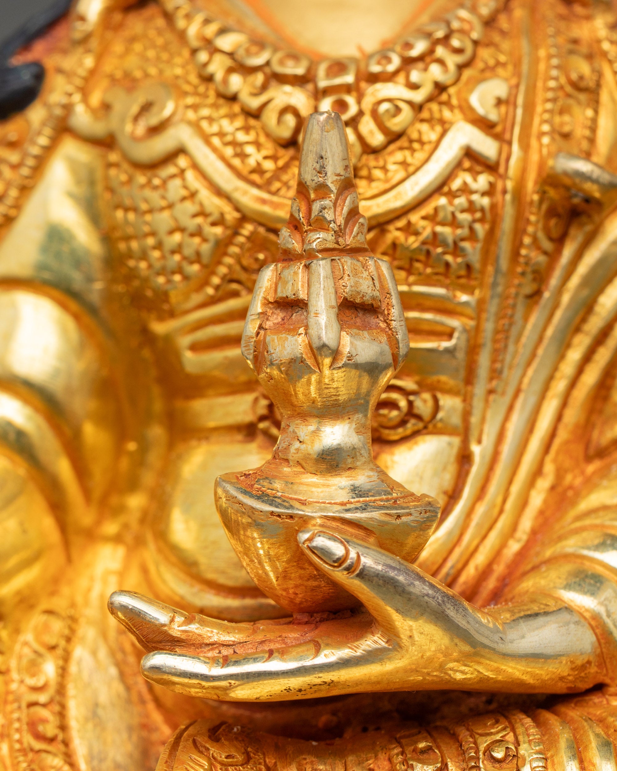 Padmasambhava Altar Figurine | Buddhist Statue from Nepal