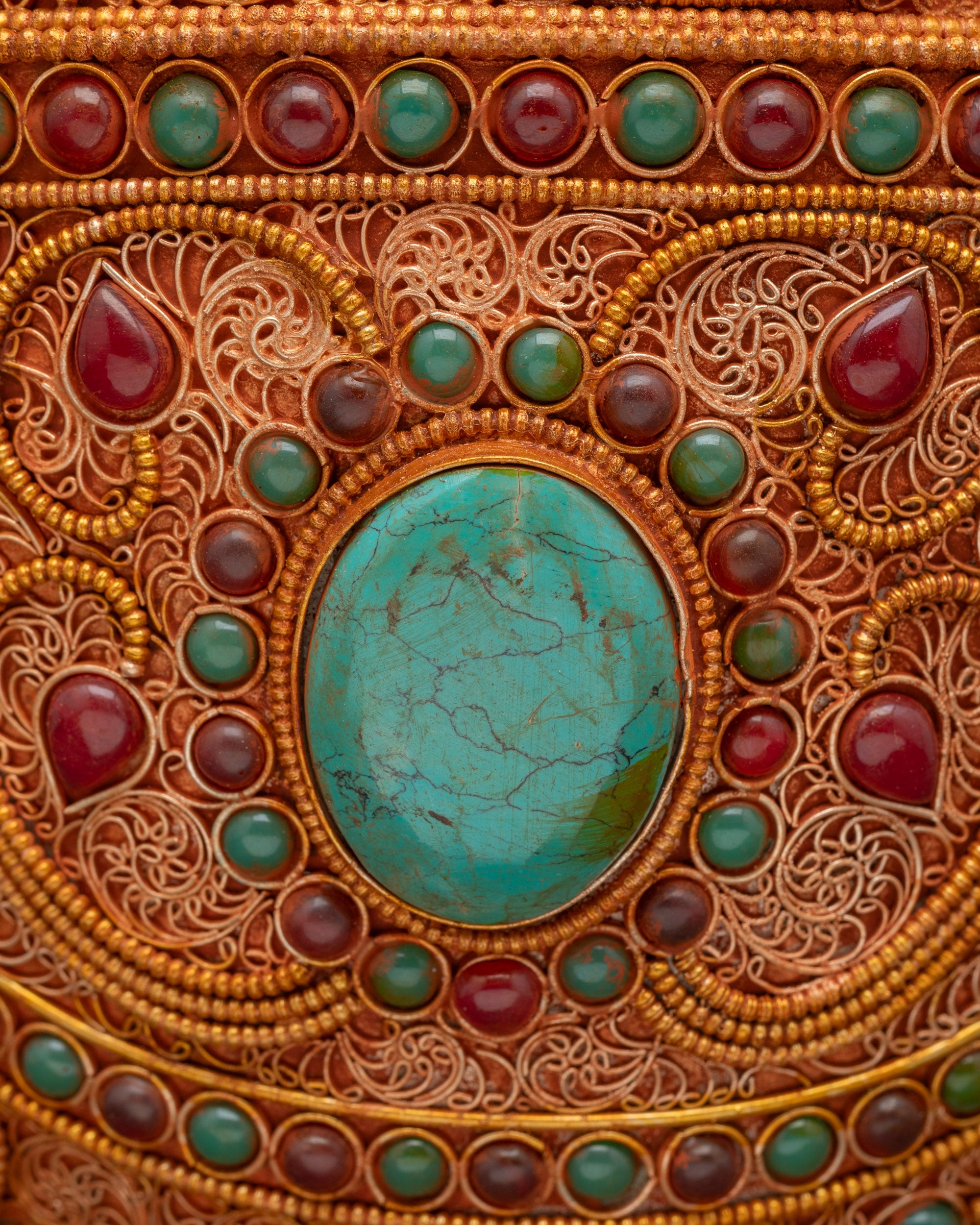 Classic Copper Karuwa | Handmade Nepalese Ritual Pitcher Nepal