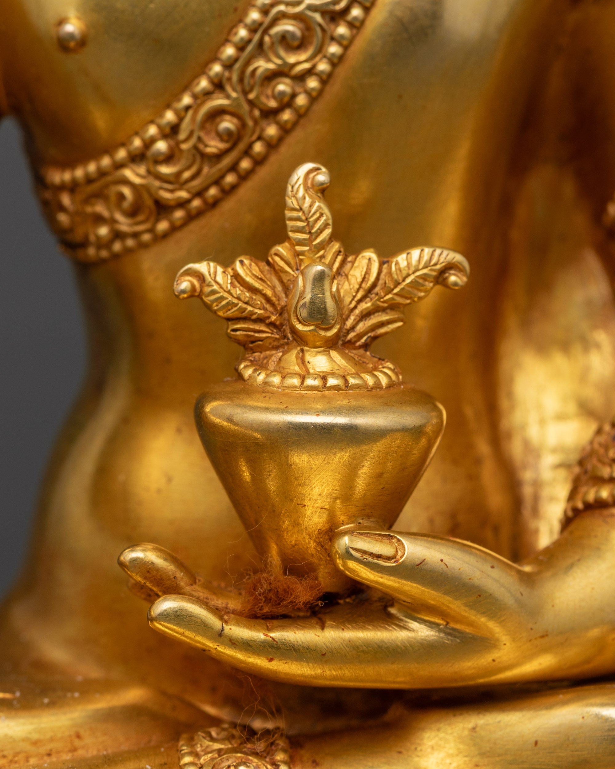 8" Tathagata Medicine Buddha Statue | Handcrafted Healing Sculpture