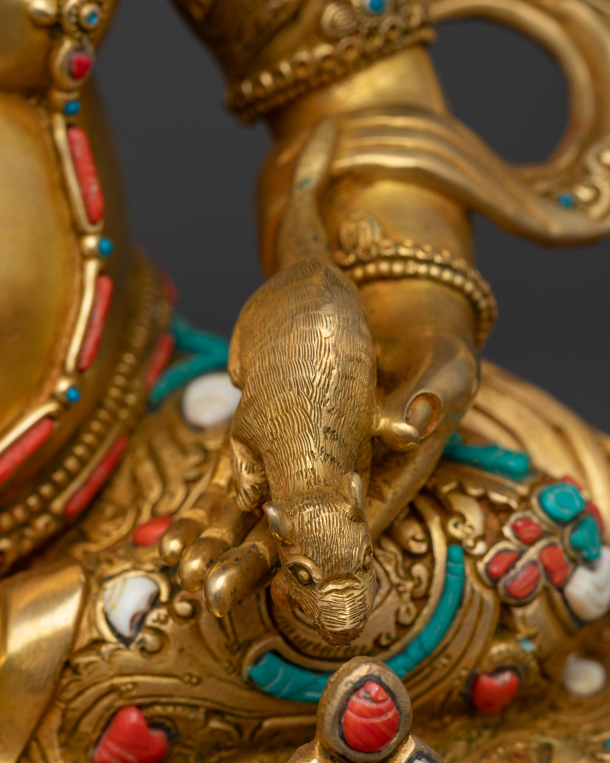 Dzambhala Statue for Blessings | Enhance Prosperity and Spiritual Luck