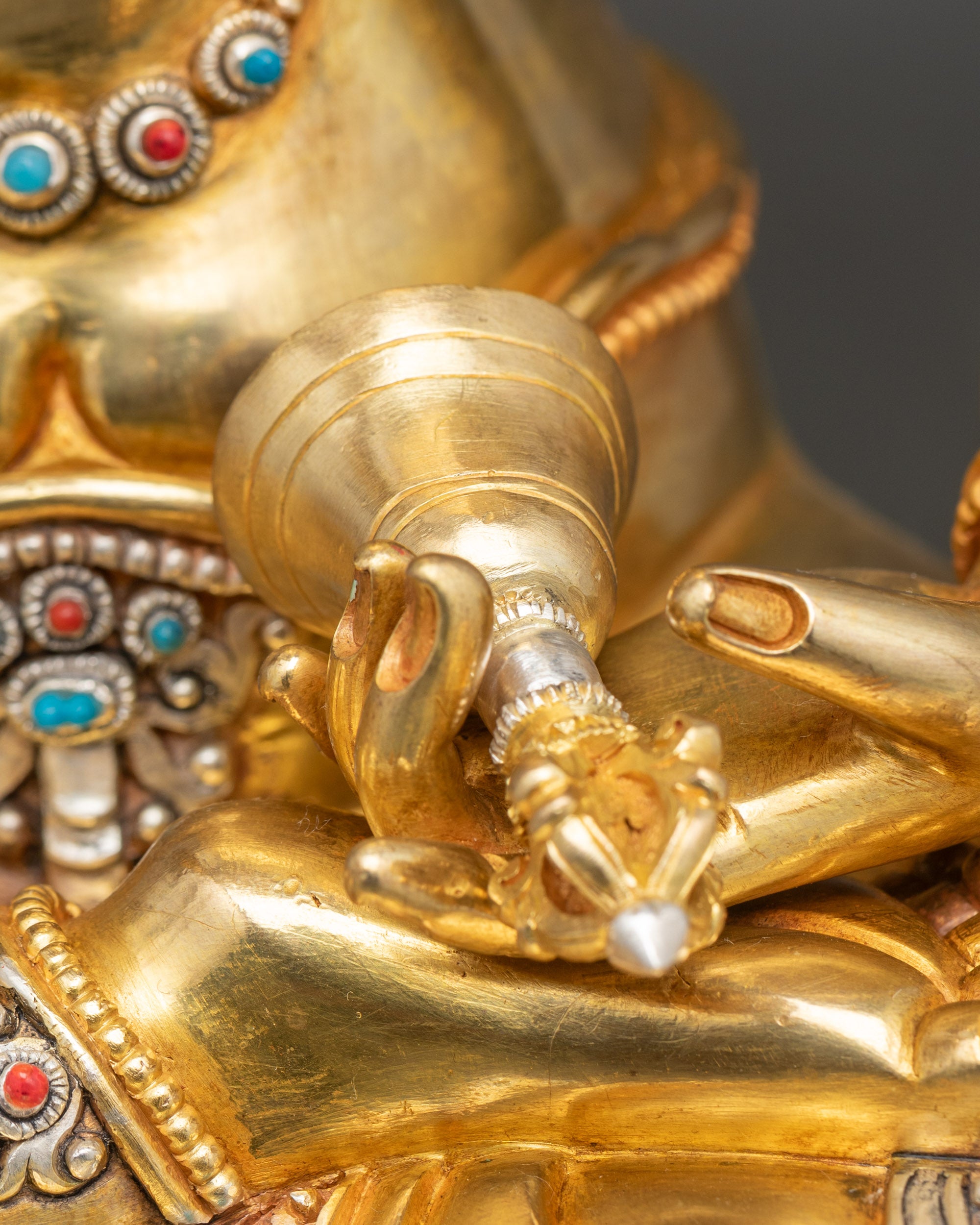 Handcrafted Dorje Sempa Statue | Tibetan Karma Purification Buddha