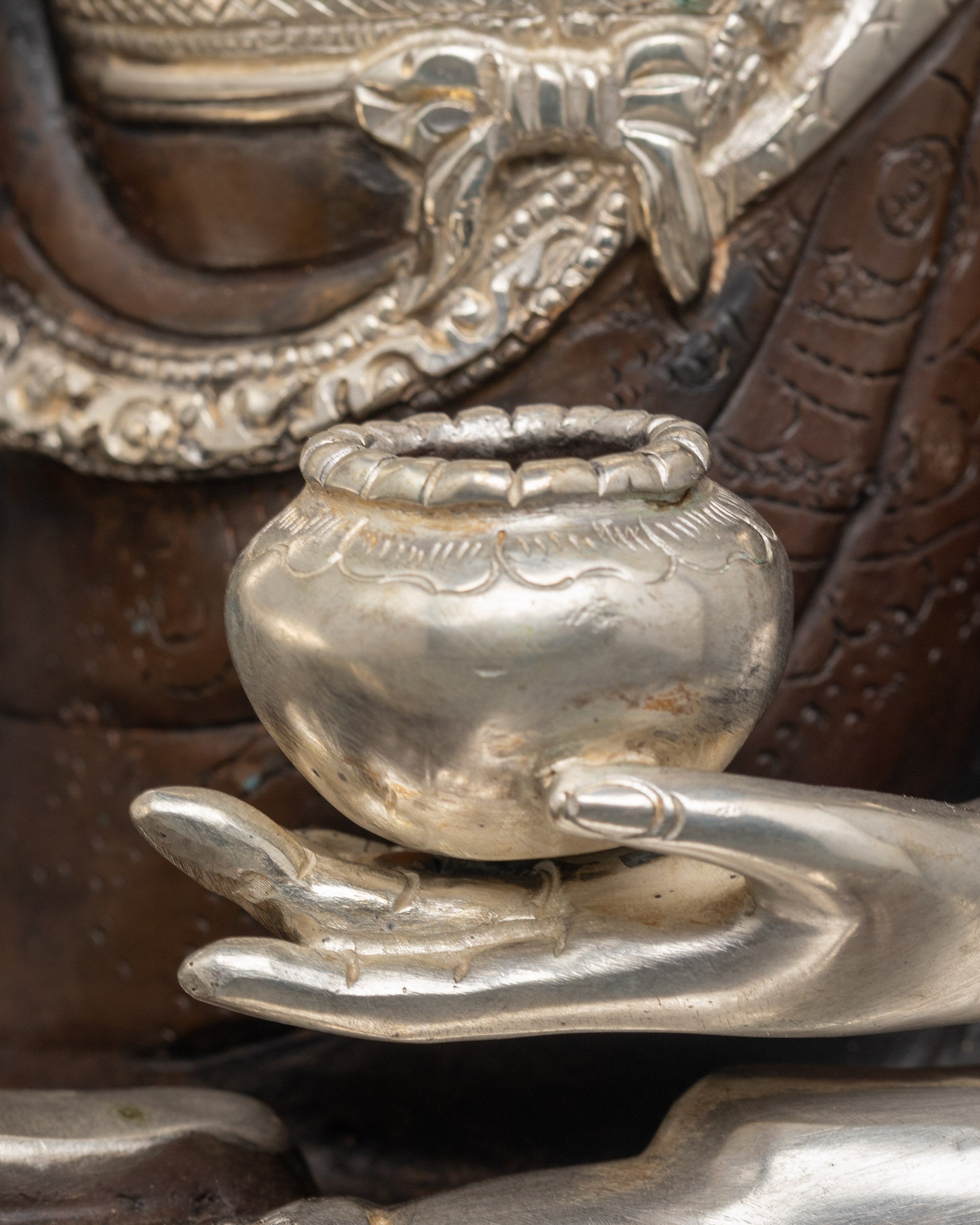 Shakyamuni Buddha Statue | Traditional Lost Wax Crafted Copper Artwork