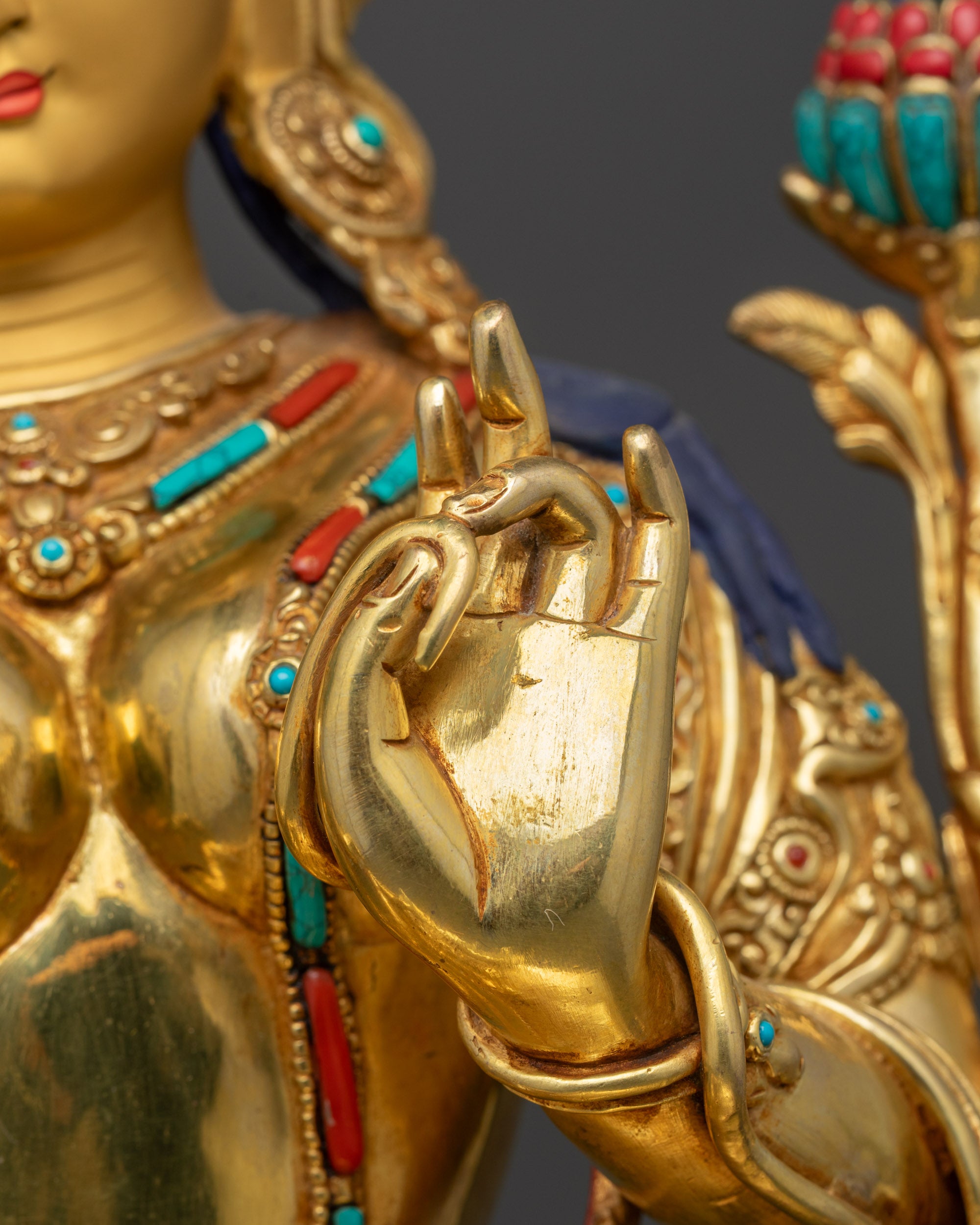 Divine Green Tara Statue | Authentic Sculpture for Spiritual Practices