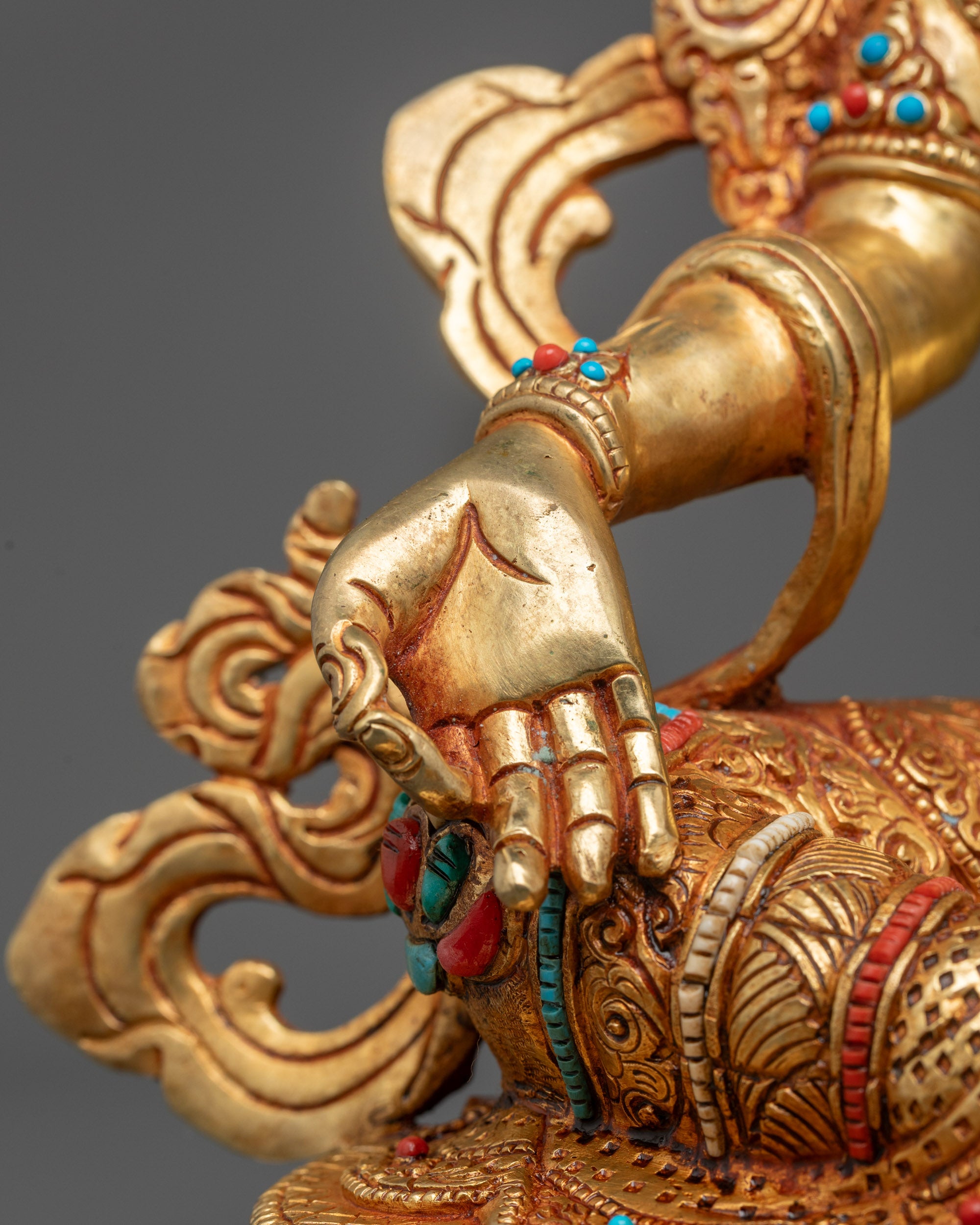 Jetsun Drolma Statue | Nepalese Hand-Carved Goddess of Protection