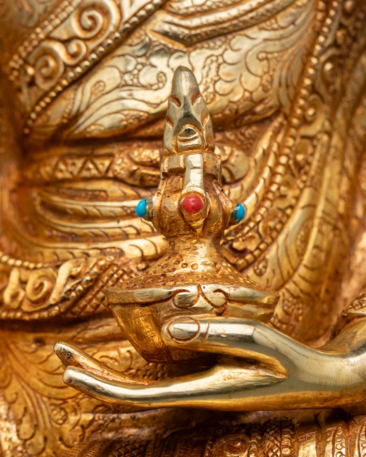 Guru Rinpoche Statue | The Vajra Master of Tibetan Buddhism