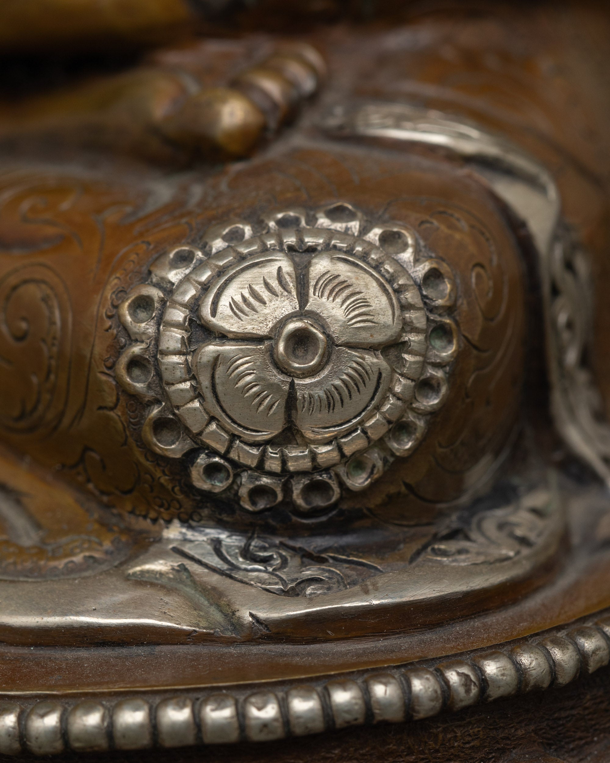 Traditional Amitabha Buddha Statue Handmade in Nepal | Sacred Buddha Statue