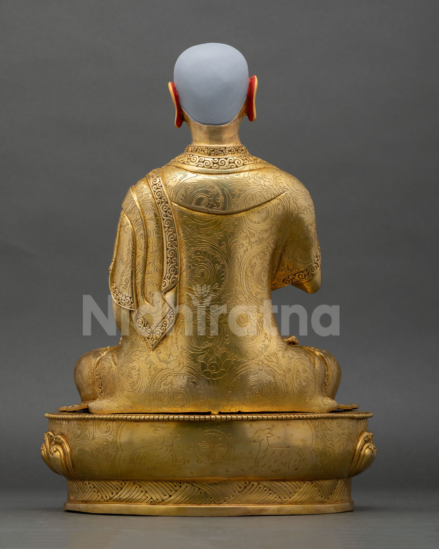 Je Tsongkhapa & Disciples Statue Set | Handcrafted Buddhist Art